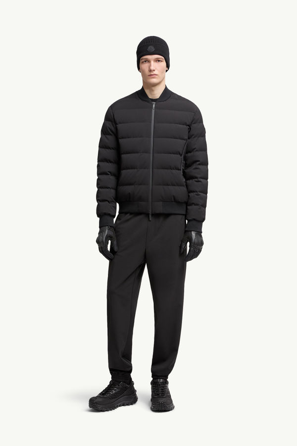 Cirer Down Bomber Jacket Men Black Moncler 0