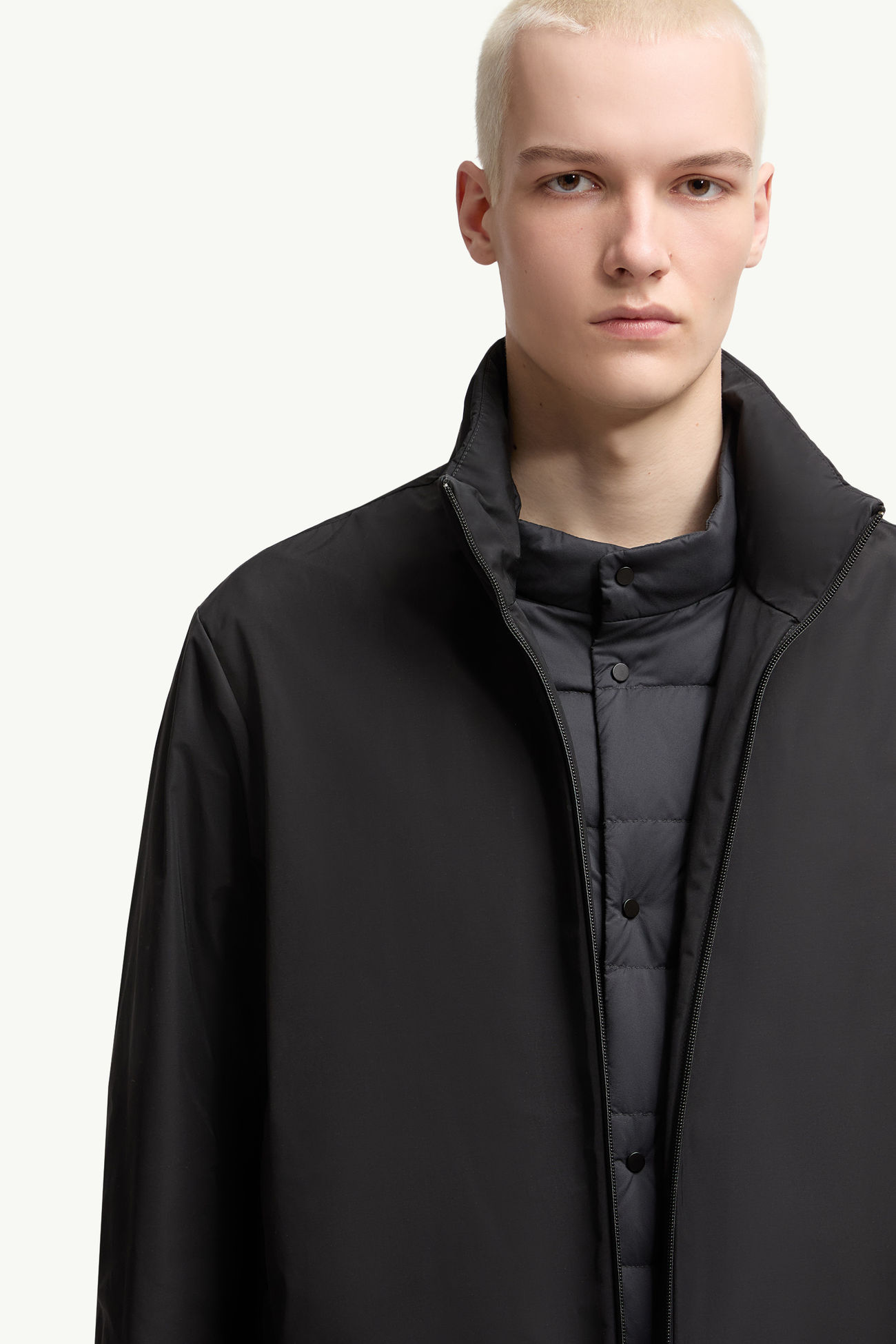 Myoso 2-in-1 Short Down Jacket Men Black Moncler 5