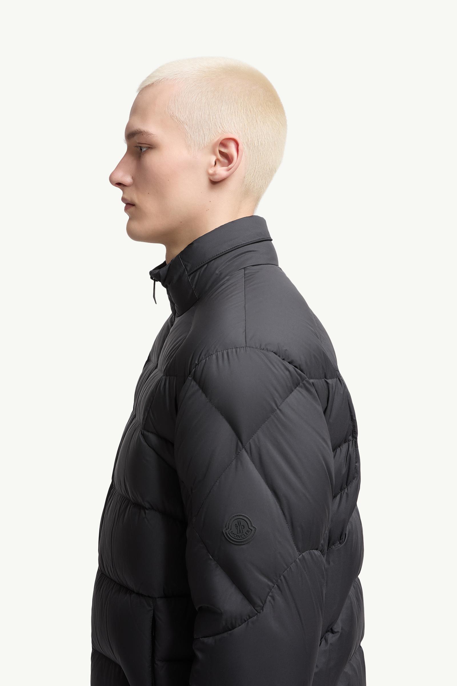 Bardane kurze Daunenjacke Herren Schwarz Moncler 1
