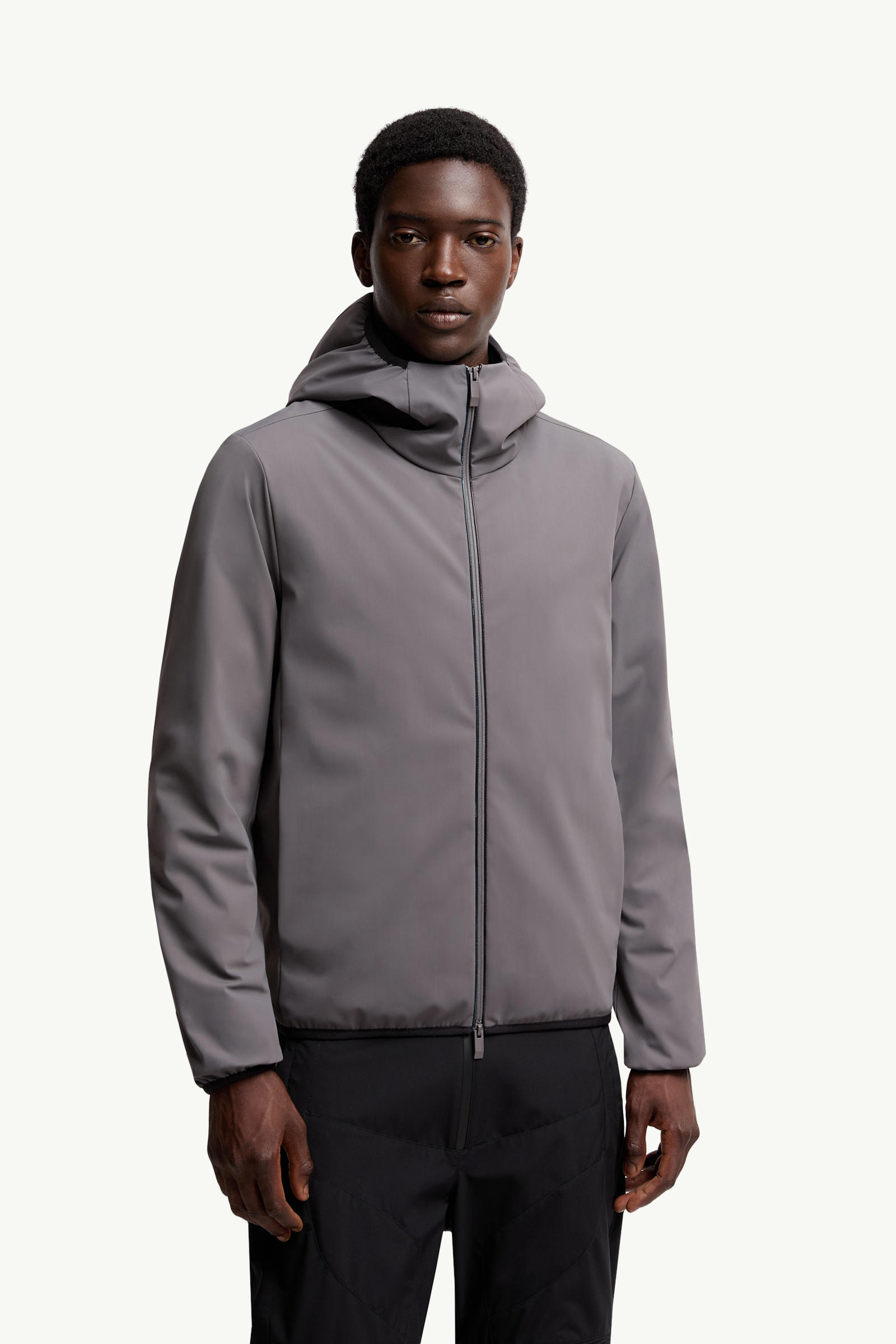 Batisseショートダウンジャケット メンズ ダークグレー Moncler 3