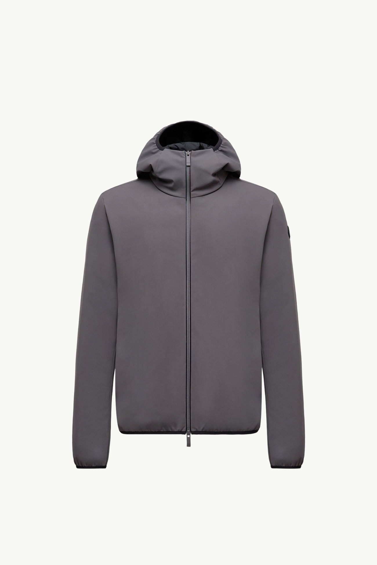 Batisse Hooded Short Down Jacket Men Dark Gray Moncler 2