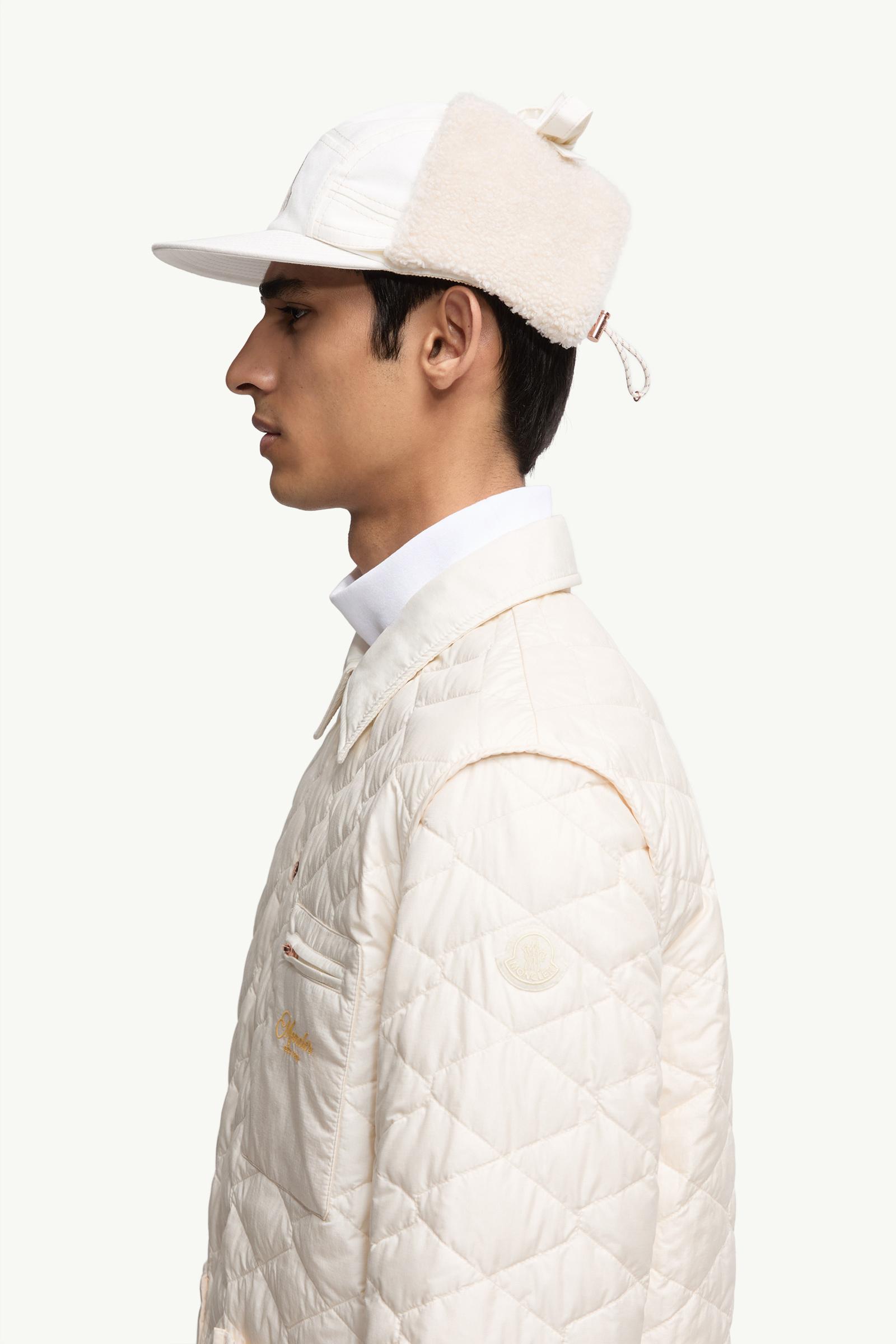 Kastos Diamond-Quilted Down Shirt Jacket Men White Ivory Moncler 1