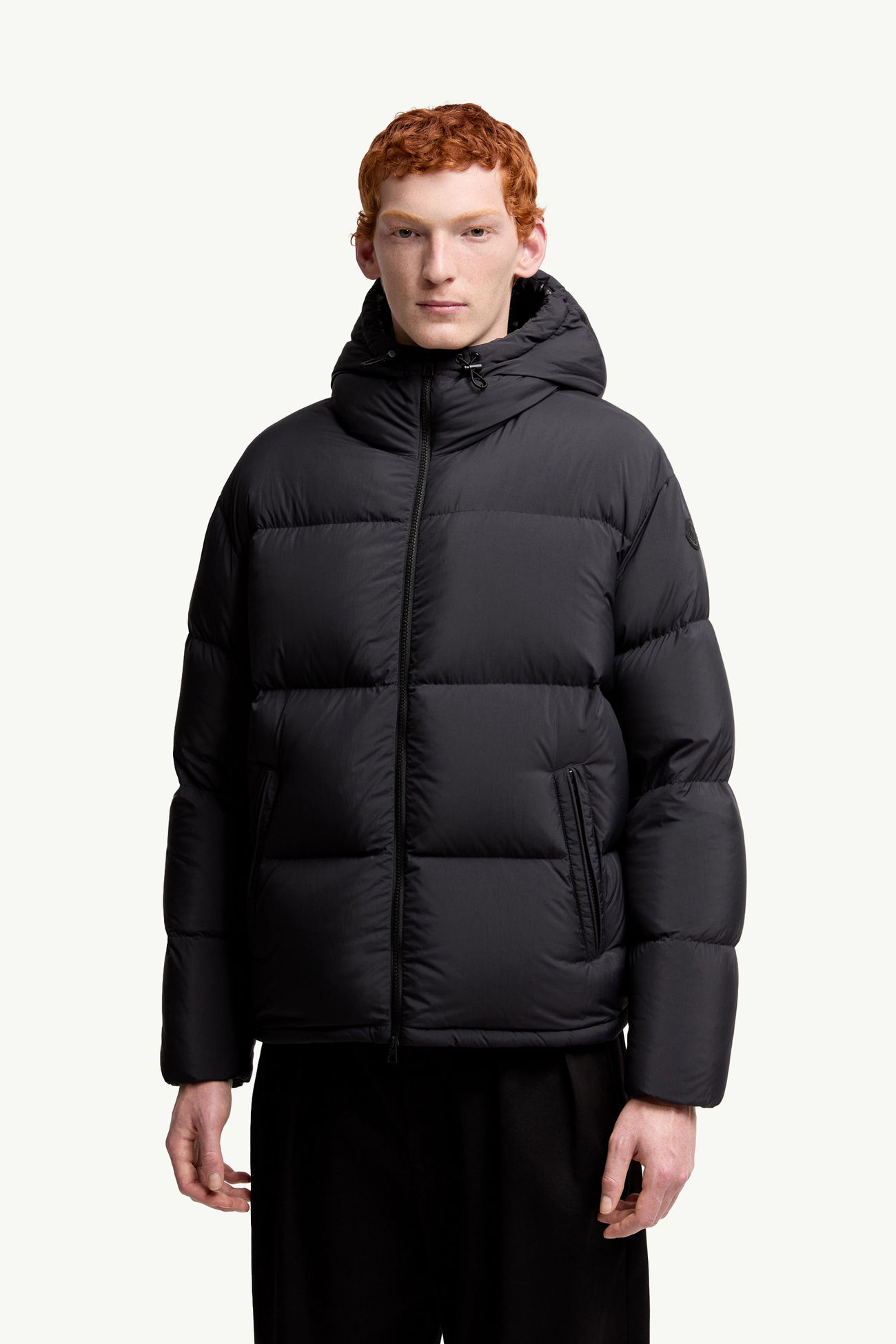 Meriera男士连帽短款羽绒夹克外套 男士 黑色 Moncler 3