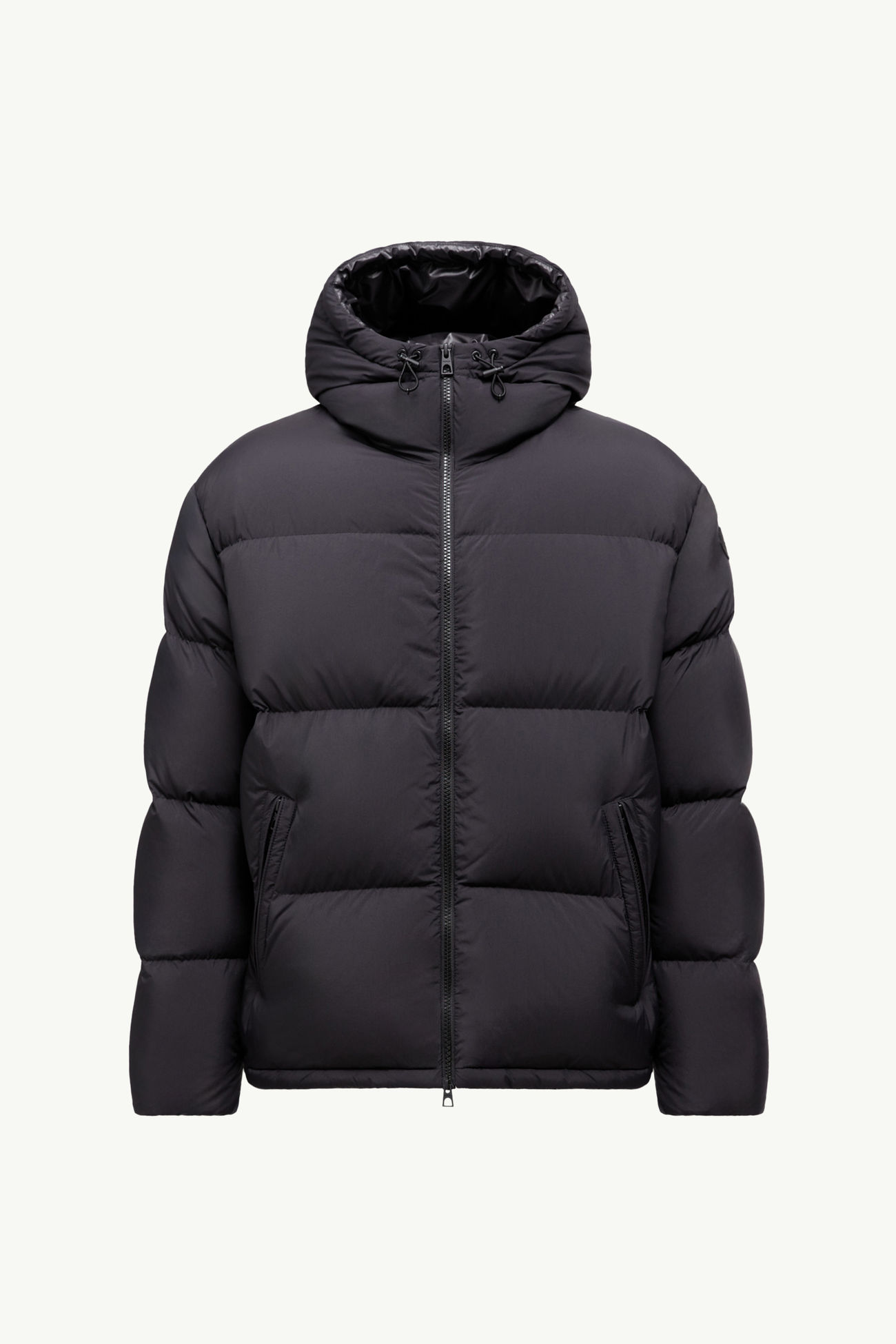 Meriera kurze Daunenjacke mit Kapuze Herren Schwarz Moncler 2
