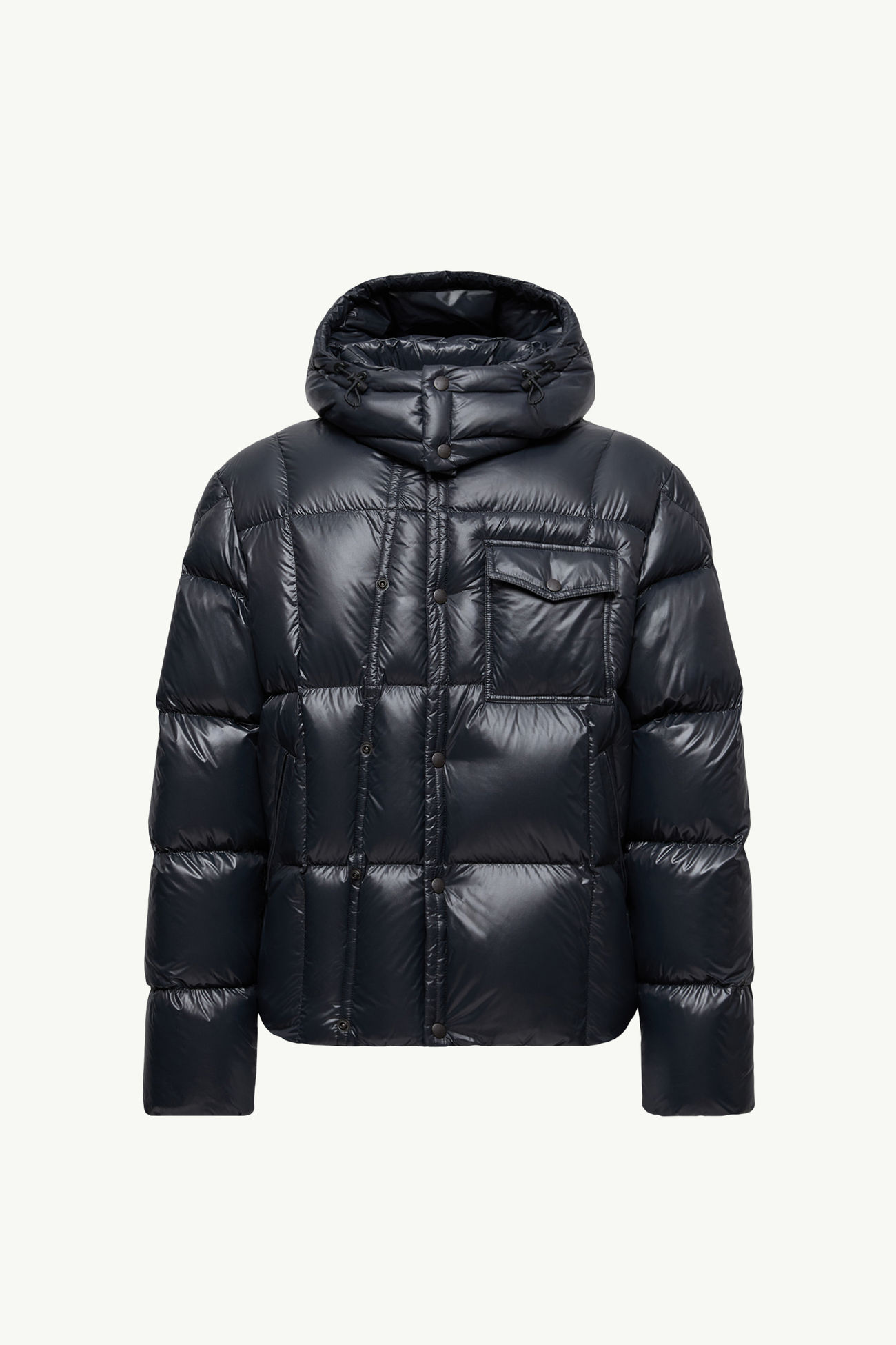 Serfanto連帽短身羽絨外套 男士 黑色 Moncler 2