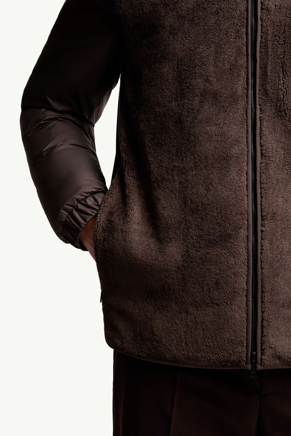 Livra ショートダウンジャケット メンズ ブラウン Moncler 8