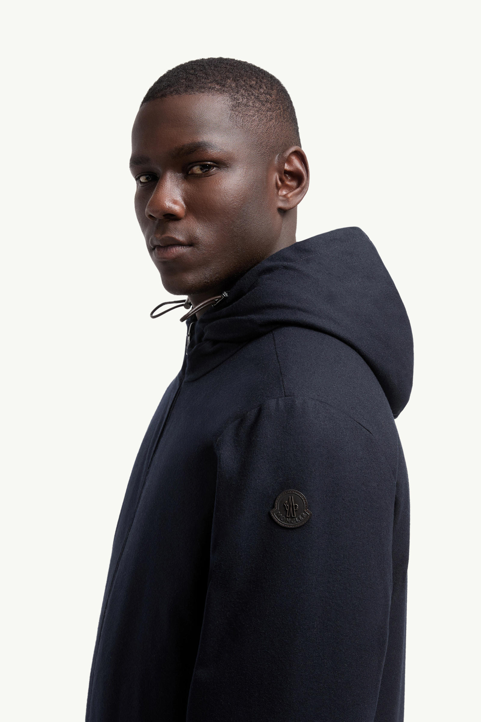 Piumino corto Guerande reversibile con cappuccio Uomo Blu Navy Moncler 1