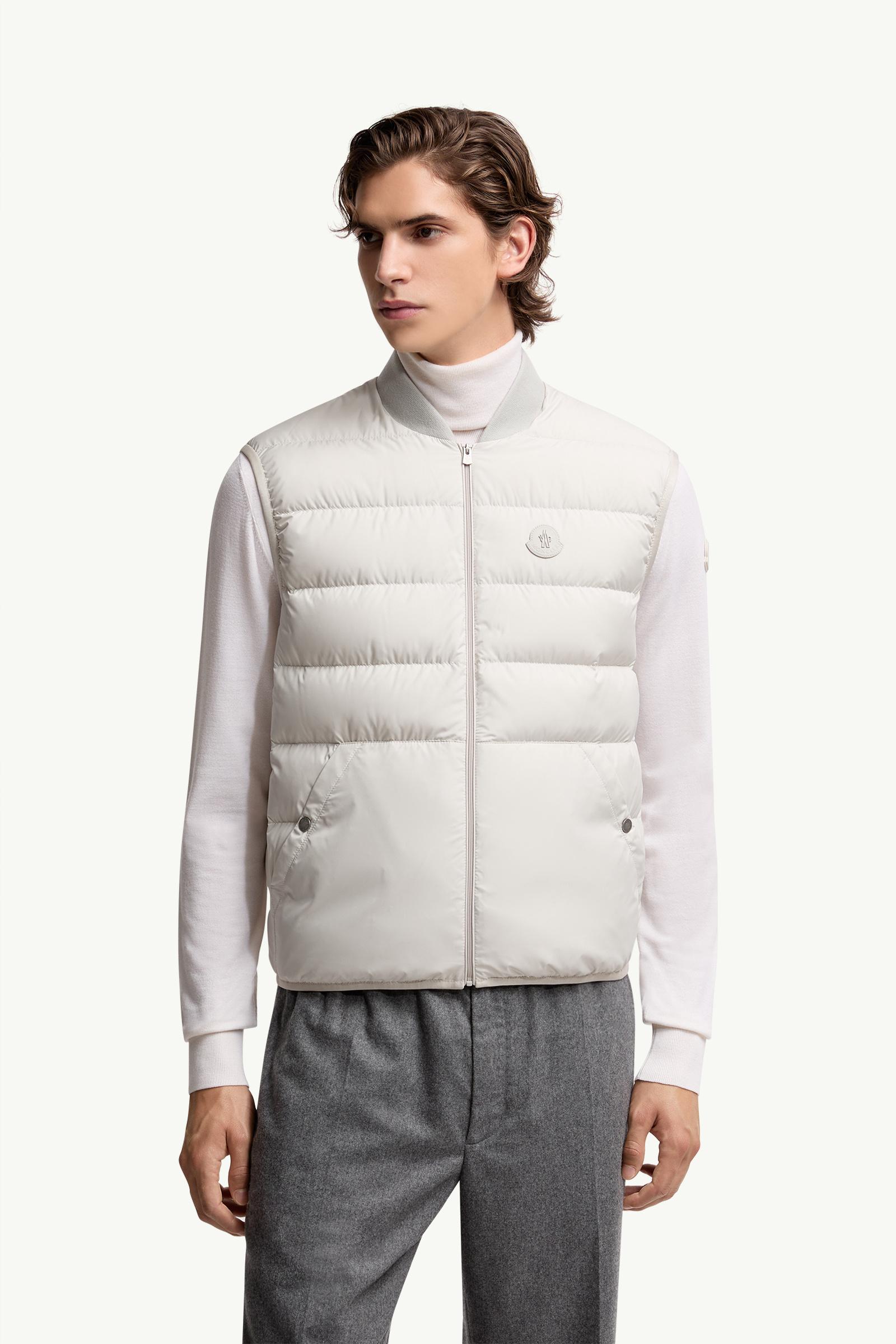 Ice Grey Epinal 3-in-1 Down Bomber Jacket - Short Down