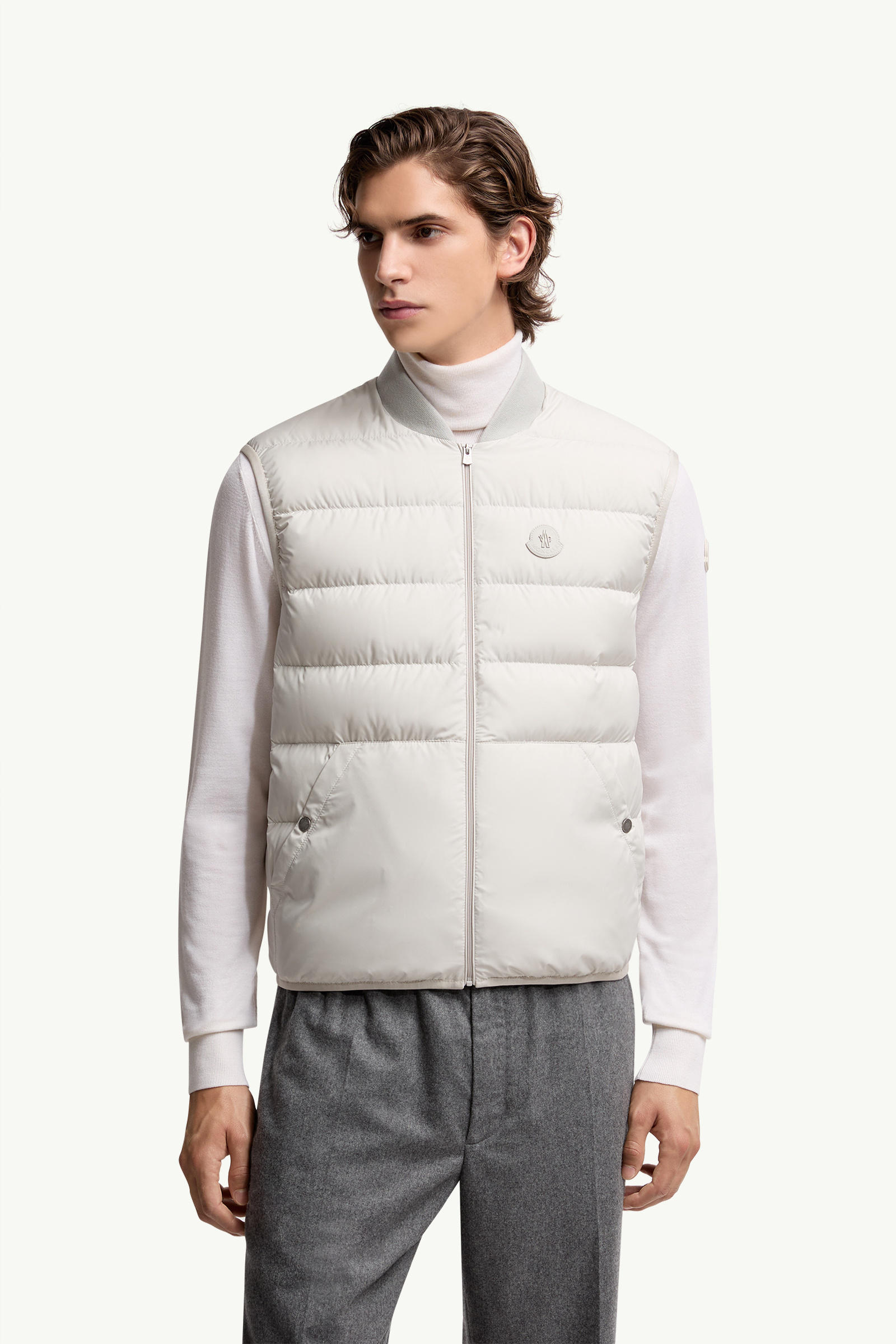 Epinal三合一羽絨飛行員外套 男士 冰灰色 Moncler 5