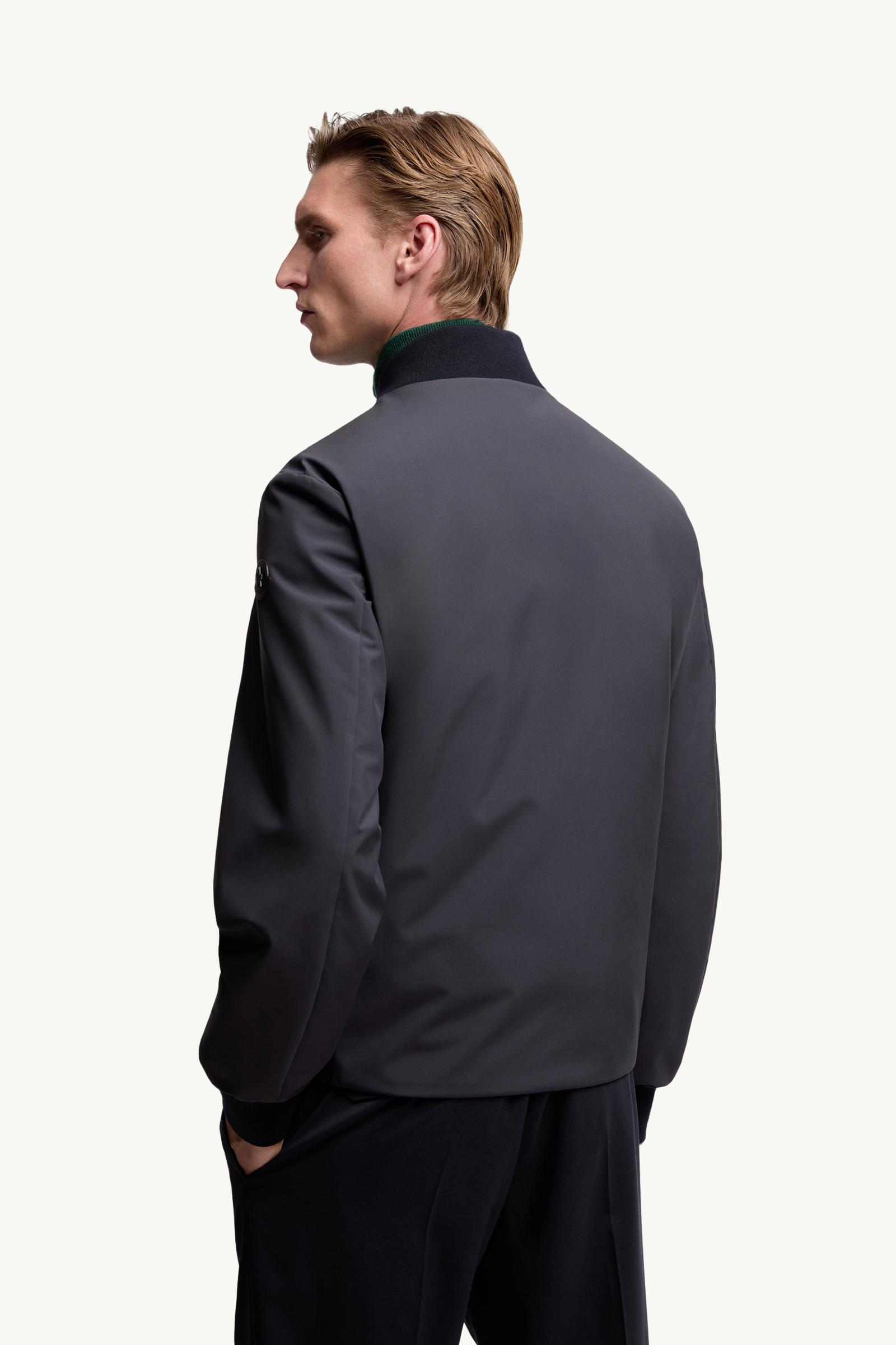 ★【MONCLER】Giacca Chatel in cotone e lino★ジャケット 1202_moncler_black_bodywarmer_
