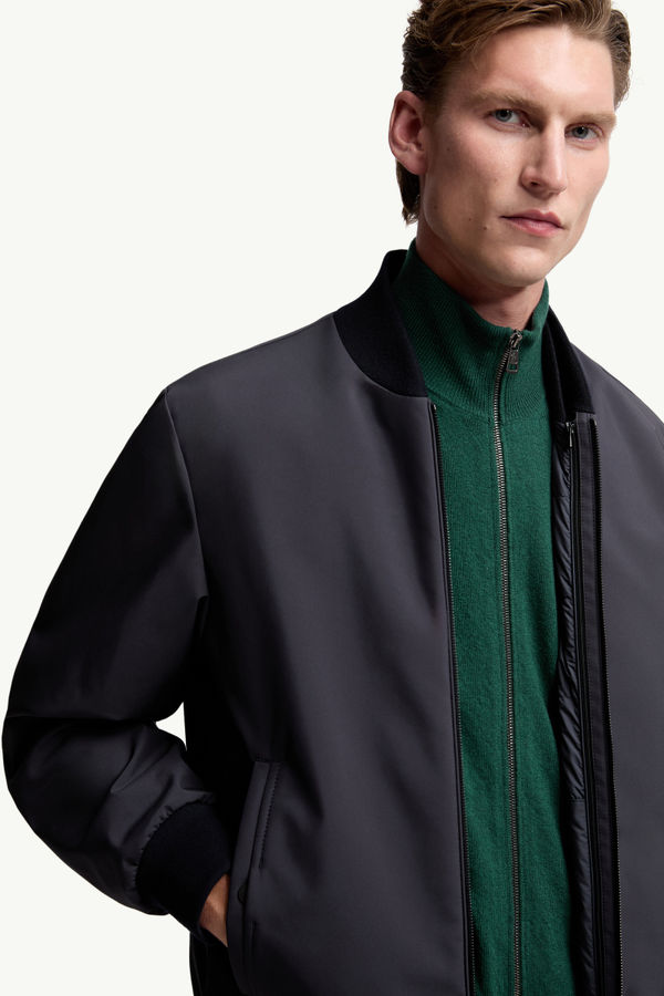 Epinal 3-in-1 Down Bomber Jacket Men Blue Moncler 7