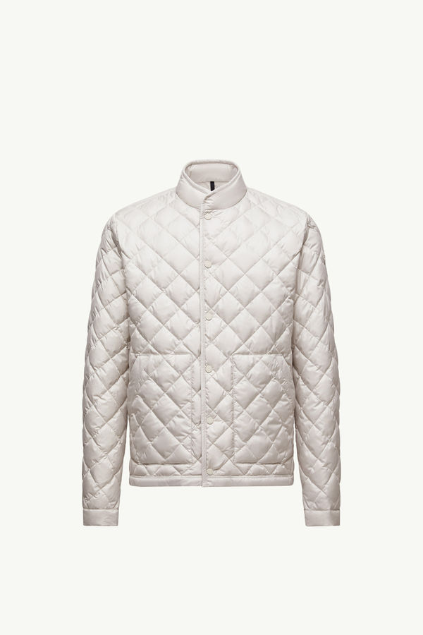 Oise kurze Daunenjacke mit Rautensteppung Herren Hellbeige Moncler 2