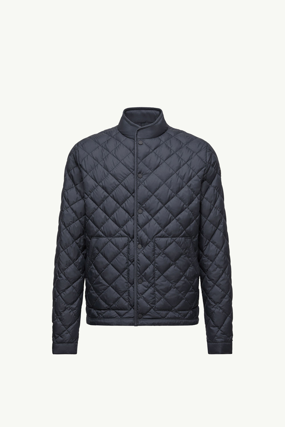 Oise Diamond-Quilted Short Down Jacket Men Blue Moncler 2