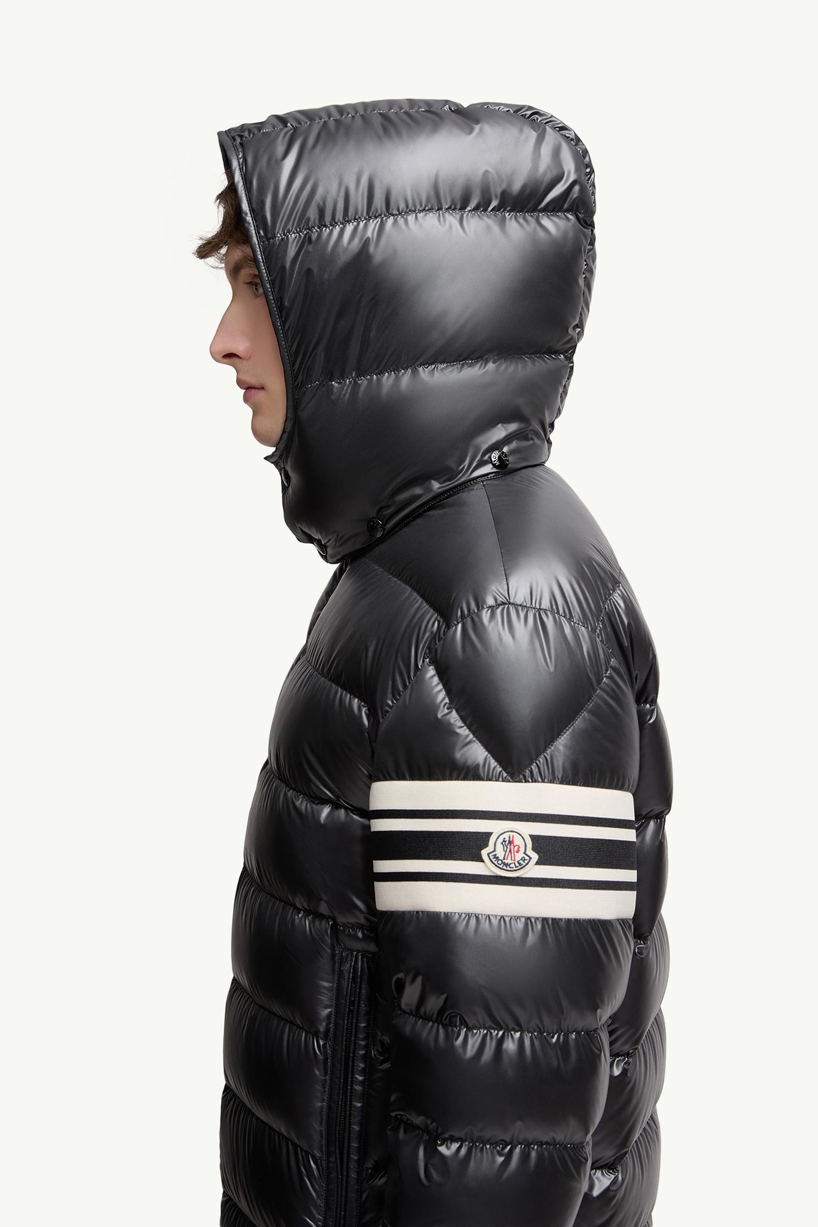 Landre Hooded Short Down Jacket Black Moncler 1