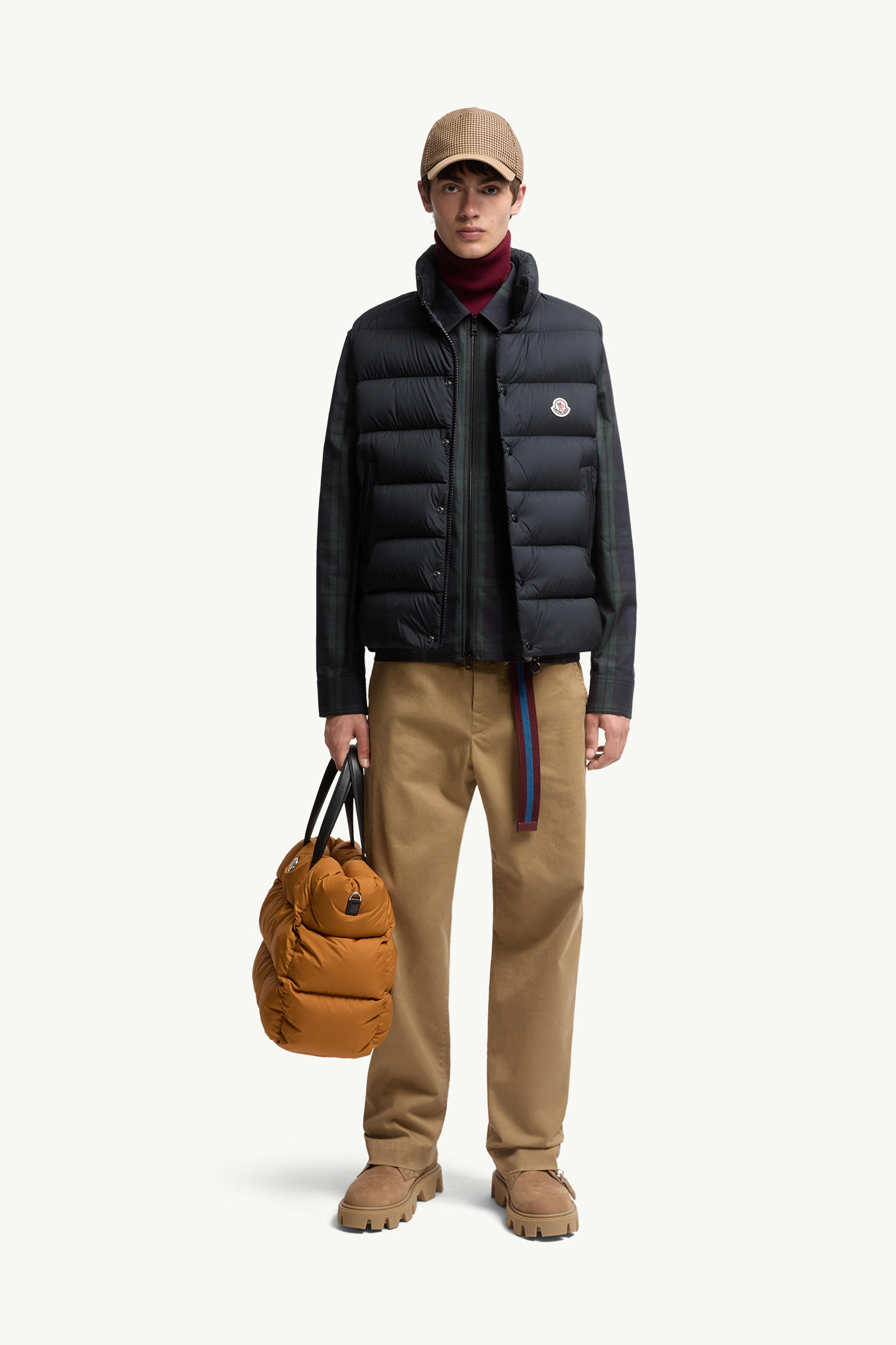 Tibb Down Gilet Men Blue Moncler 0