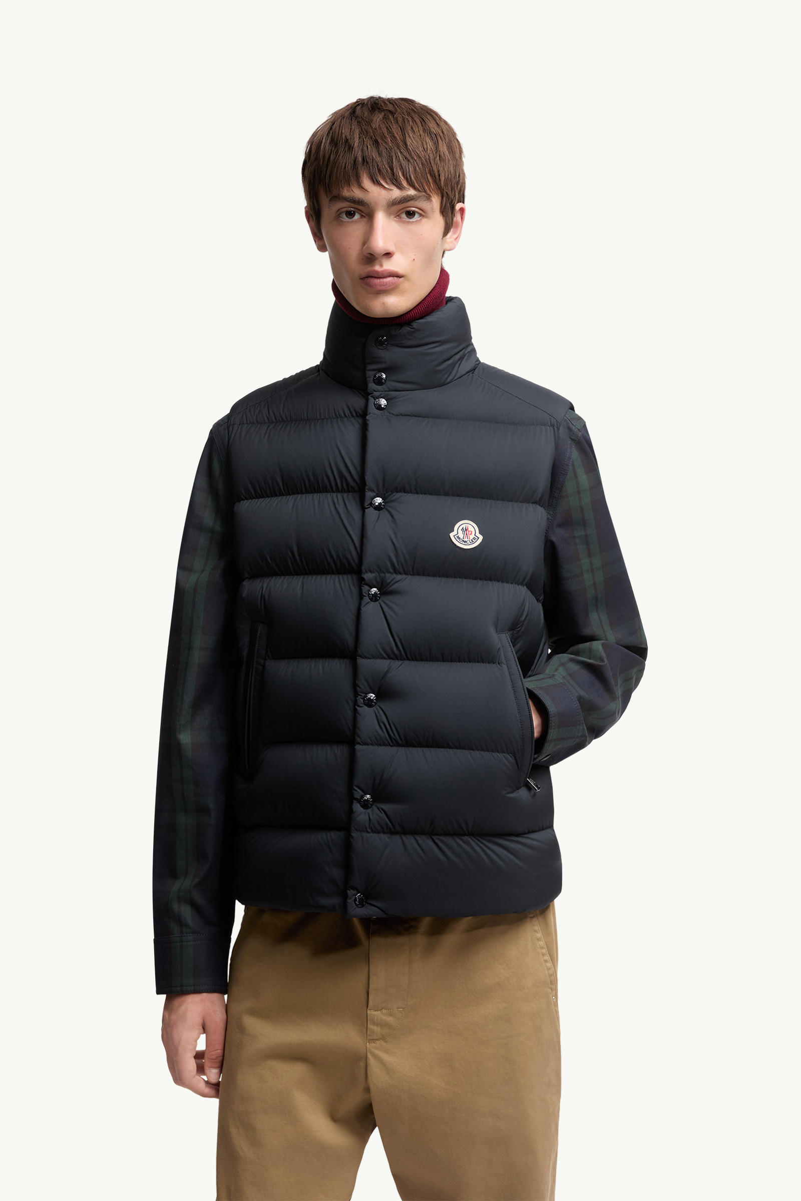 Tibb Down Gilet Men Blue Moncler 3