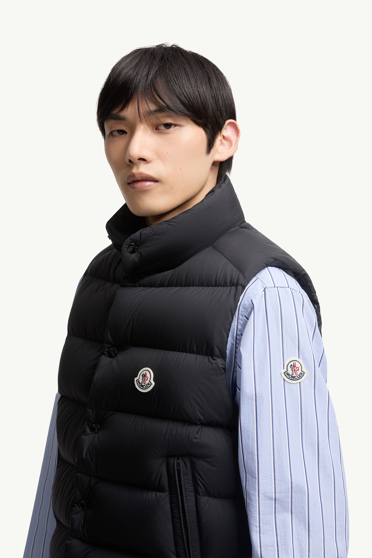 Tibb 다운 베스트 남성 블랙 Moncler 1