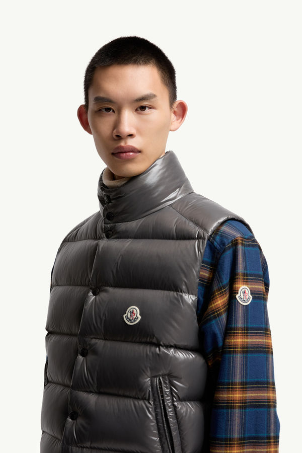 Tibb Down Gilet Men Gray Moncler 1