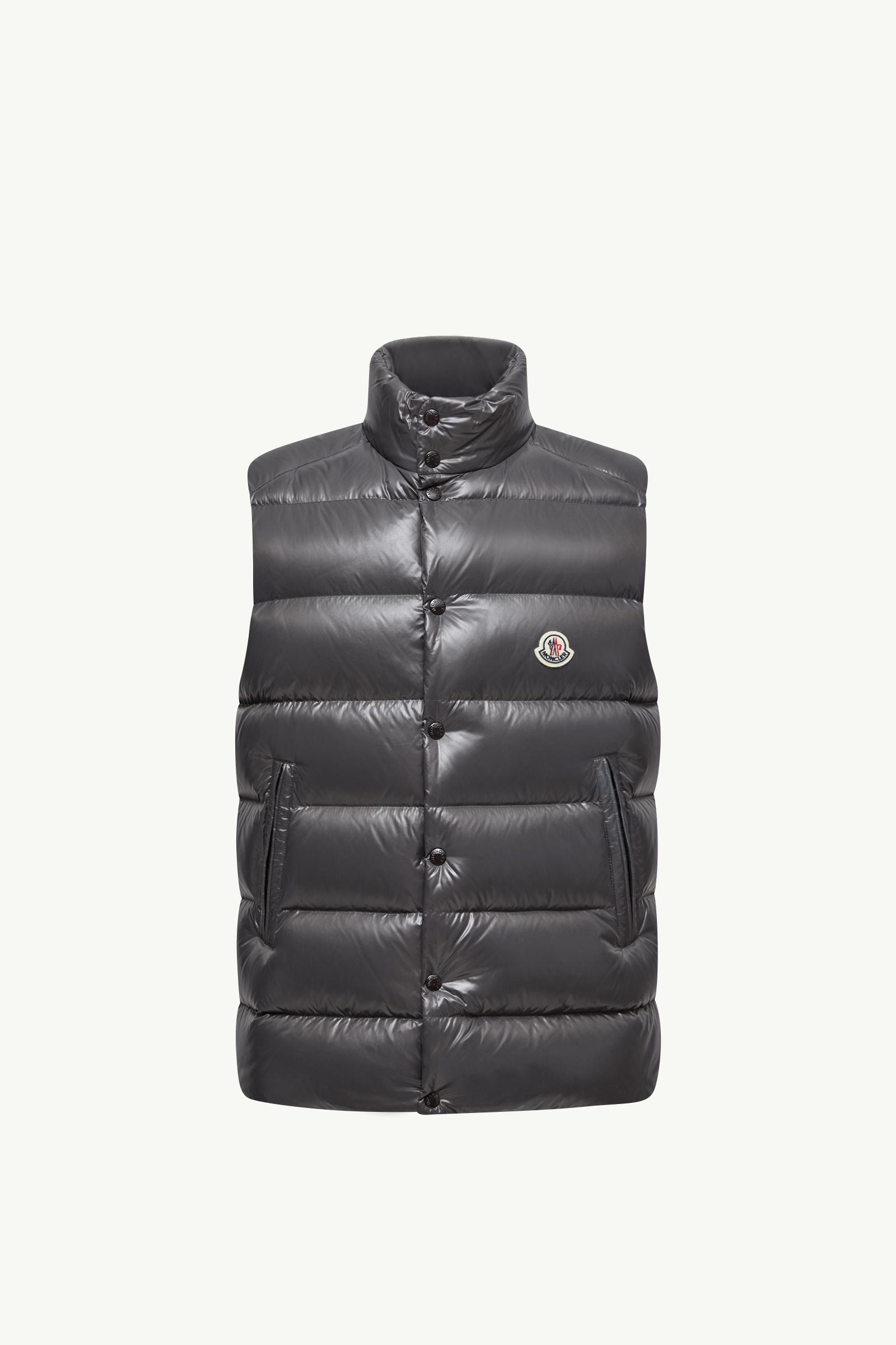 Grey Tibb Down Vest - Vests for Men | Moncler US