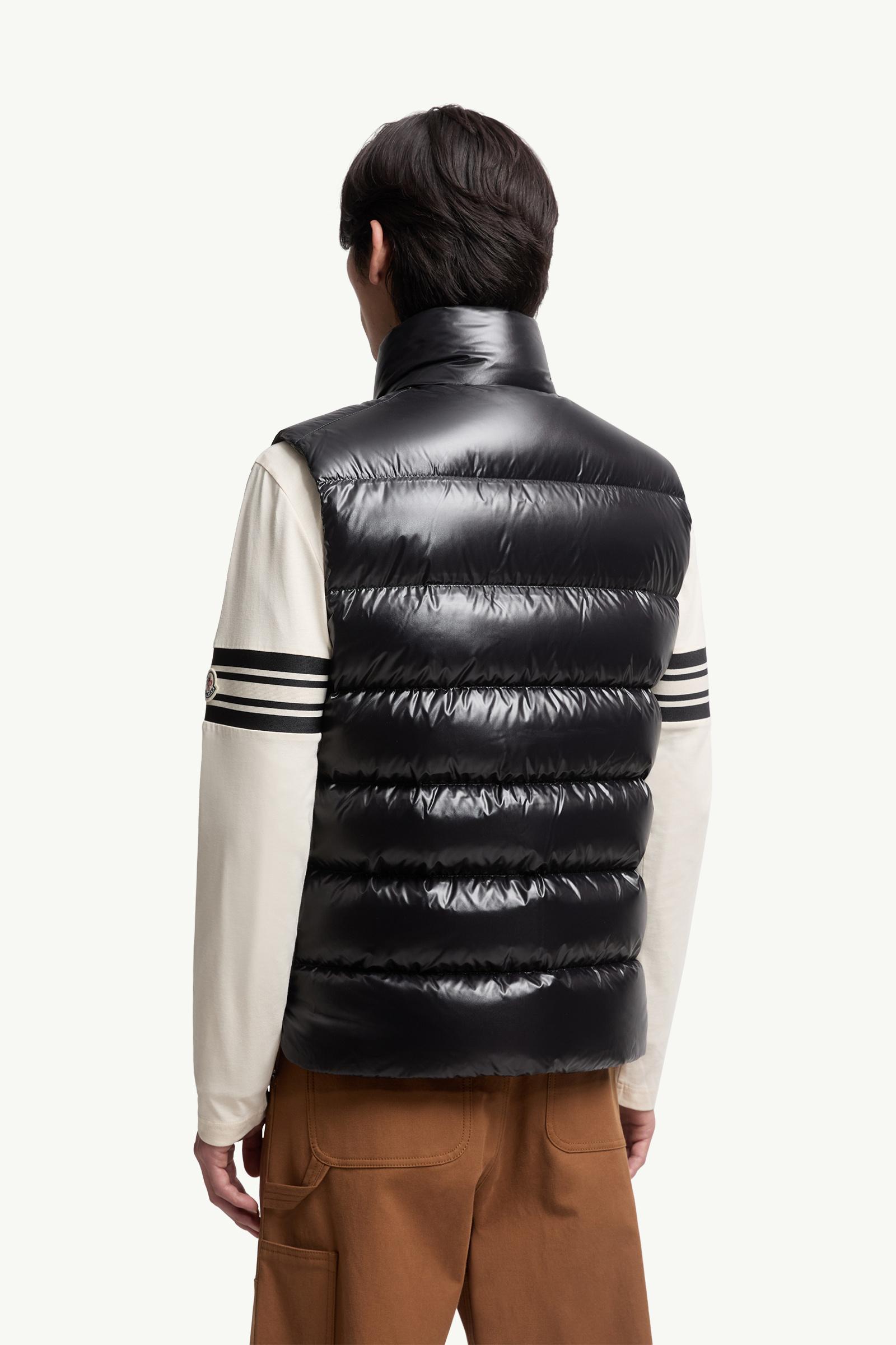 Black Tibb Down Vest - Vests for Men | Moncler CA