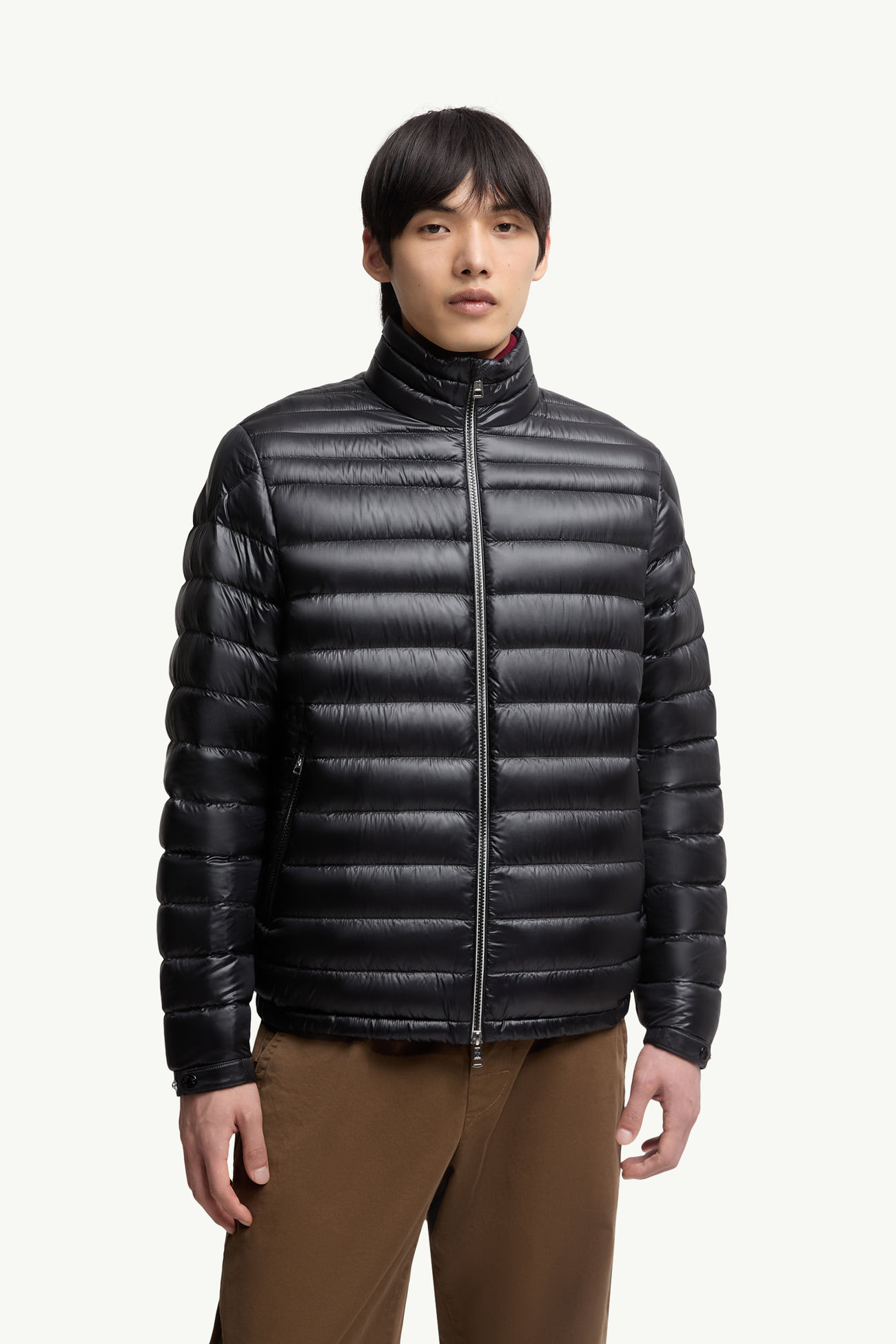Arnique短身羽絨外套 男士 黑色 Moncler 3