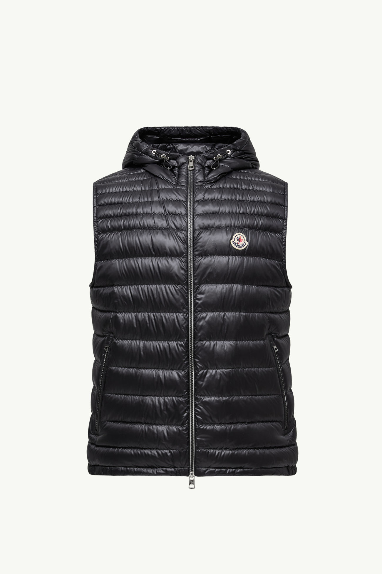 Chaleco plumífero con capucha Orant Hombre Negro Moncler 2