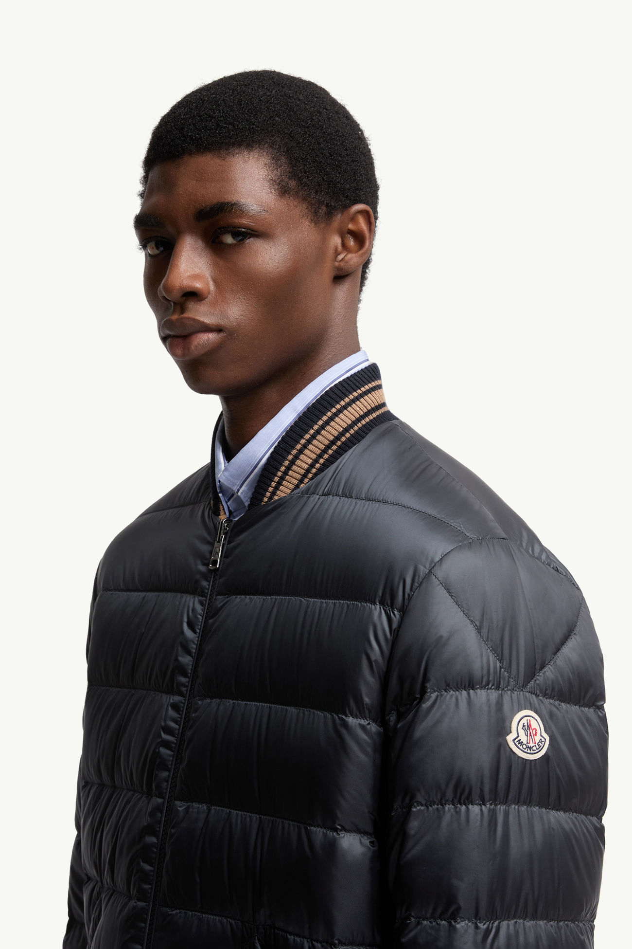 Vennes男士双面羽绒飞行员夹克外套 男士 驼米色 Moncler 1