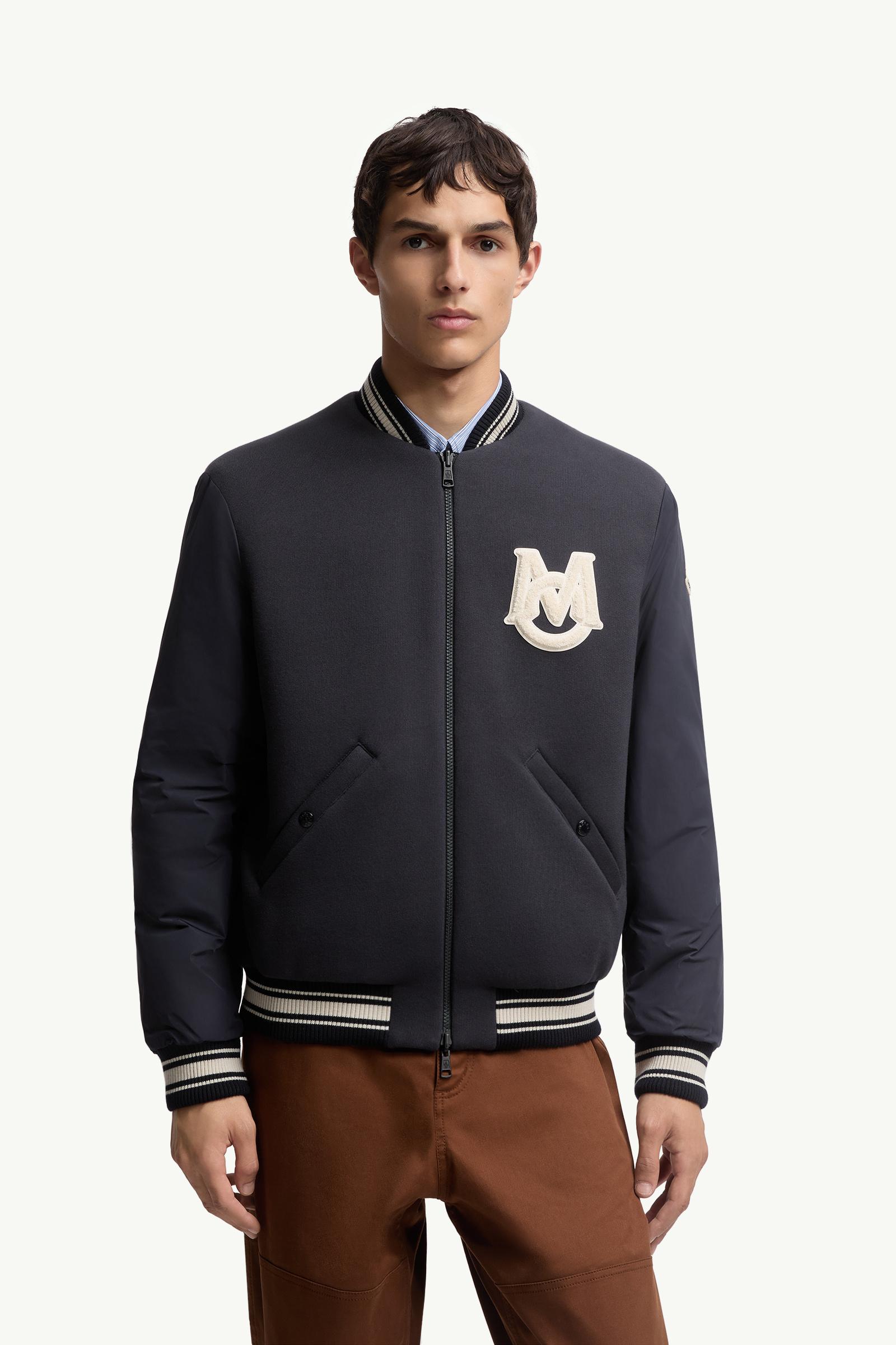 SAVINEGIUBBOTTO モンクレール Navy Blue Vennes Reversible Down Bomber Jacket - Short Down