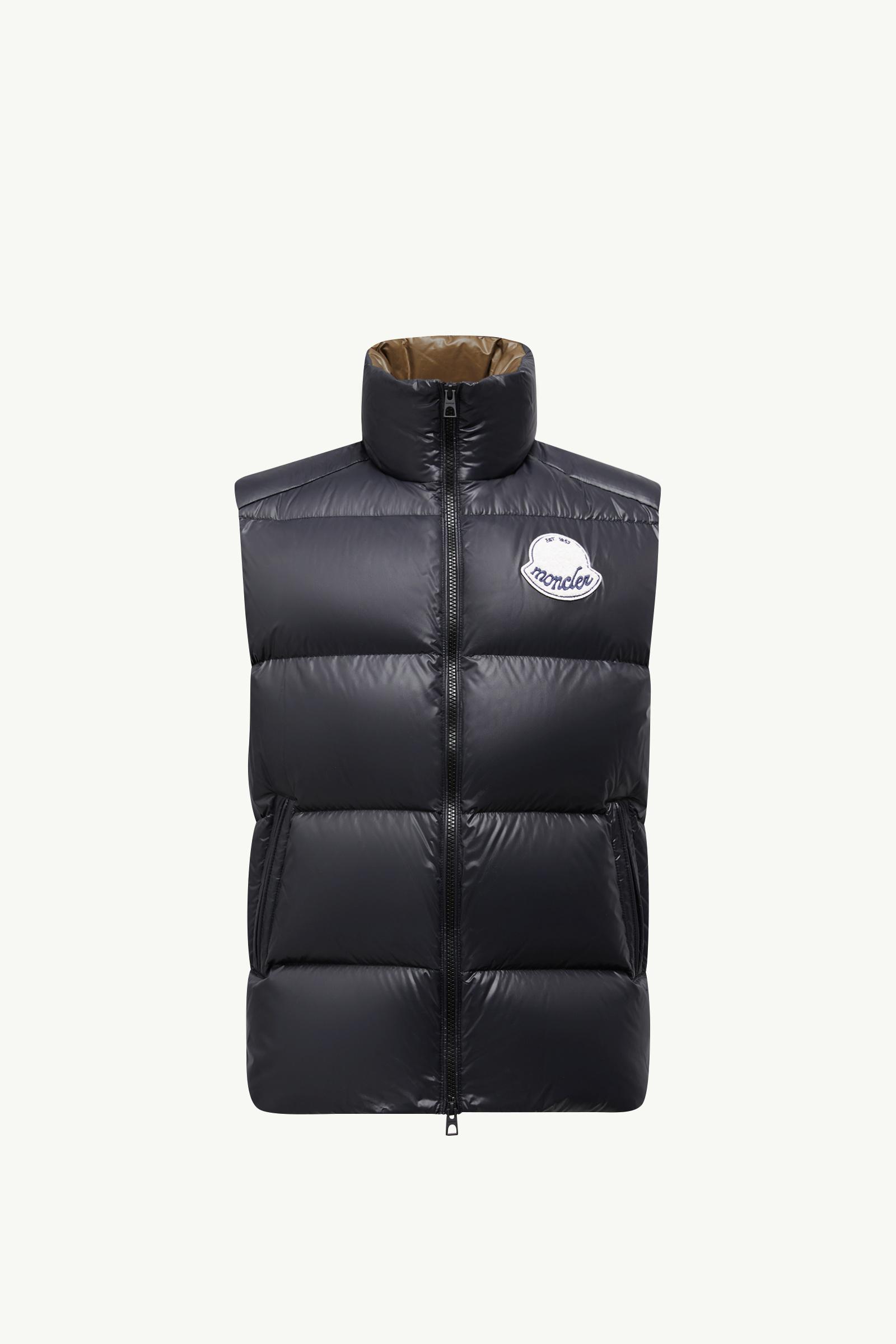 Black Lipsi Down Vest - Vests for Men | Moncler US