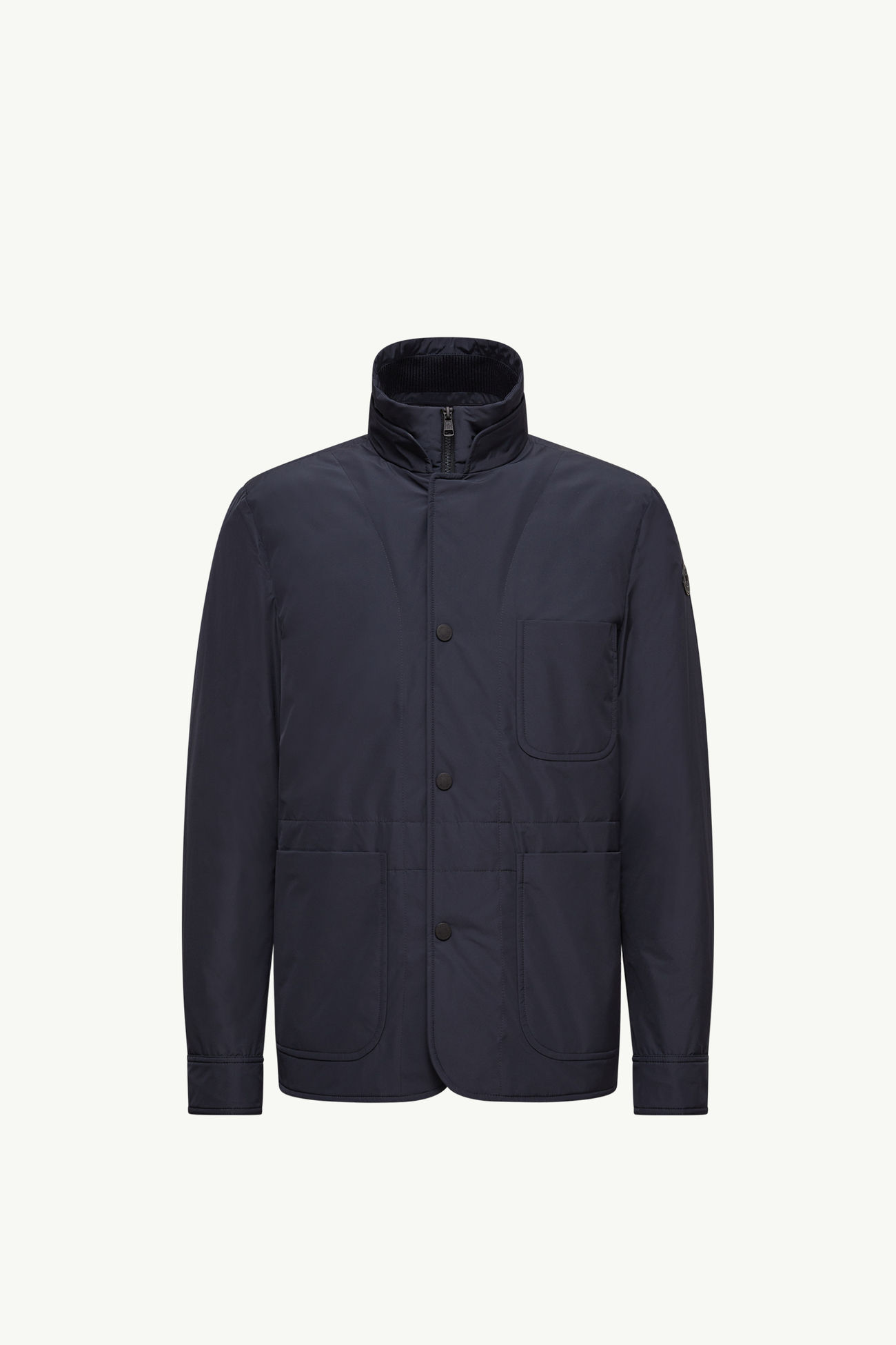 Brieuc Down Shirt Jacket Men Navy Blue Moncler 2