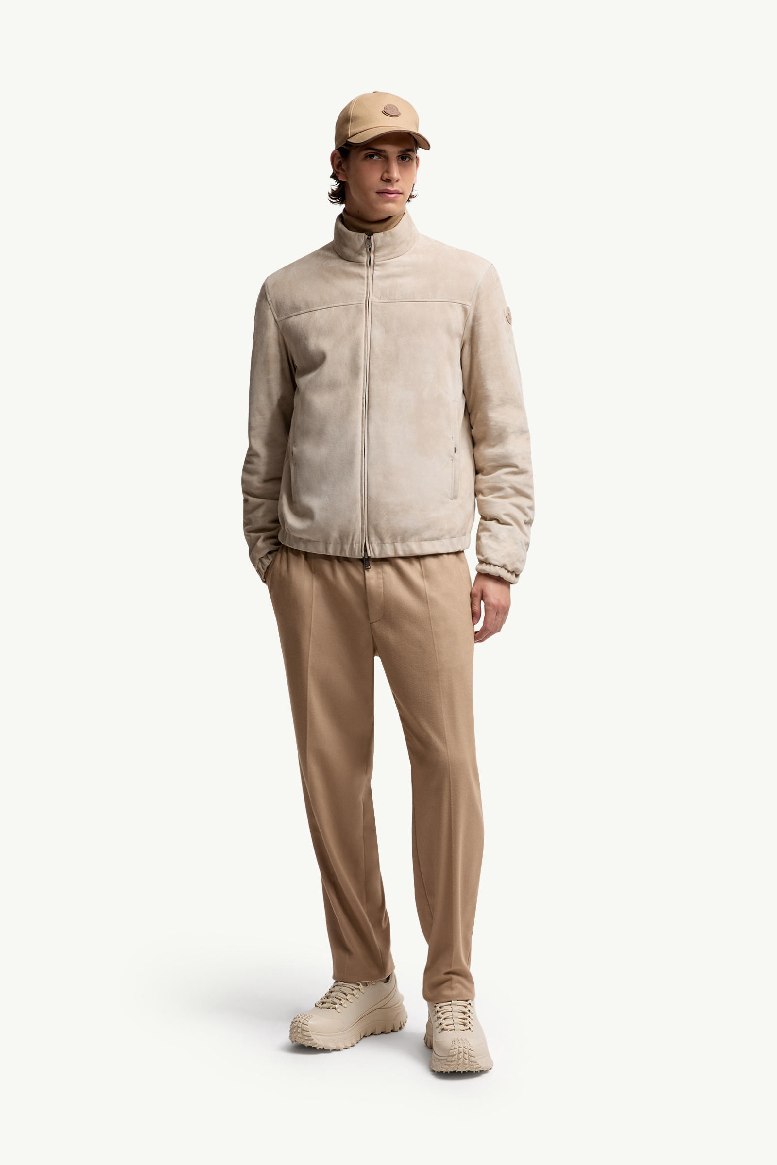 Doudoune courte réversible Cernay Hommes Beige Moncler 0