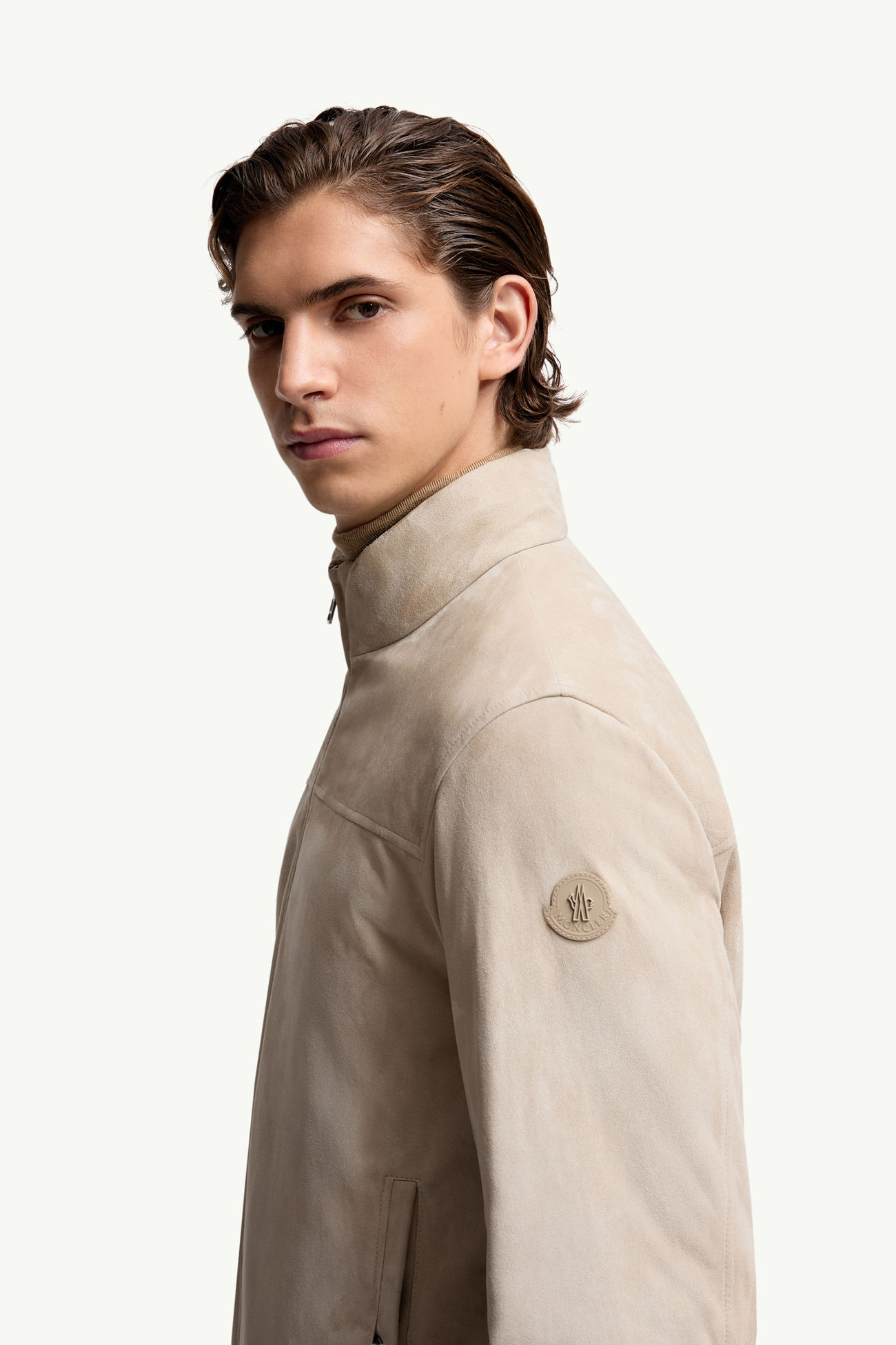 Cernay雙面短身羽絨外套 男士 米色 Moncler 1