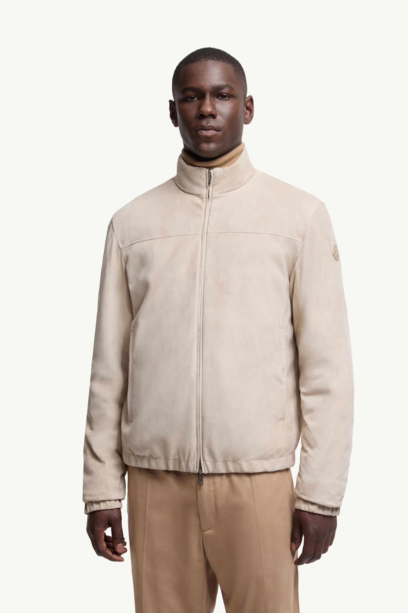 Cernay Reversible Short Down Jacket Men Beige Moncler 3