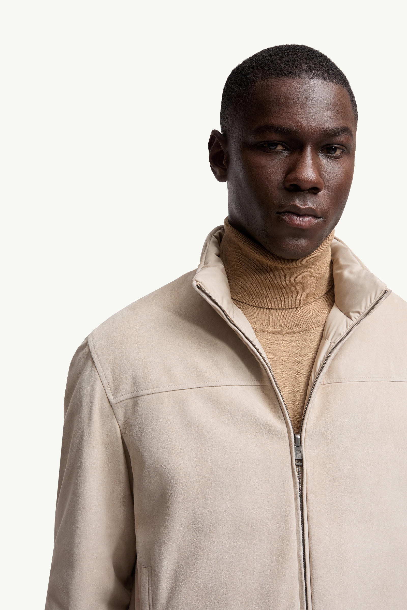 Cernay Reversible Short Down Jacket Men Beige Moncler 5
