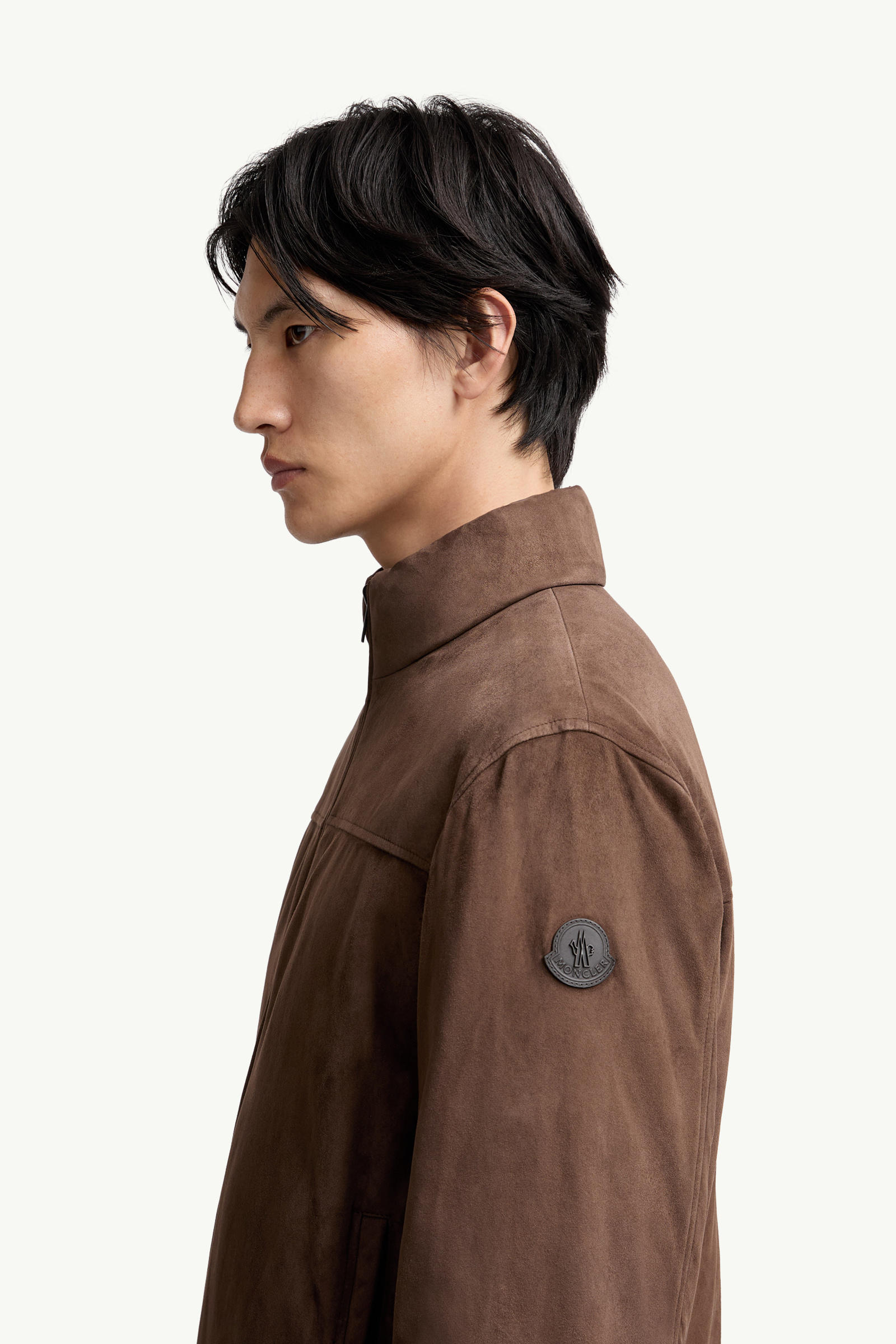 Cernay Reversible Short Down Jacket Men Brown Moncler 1