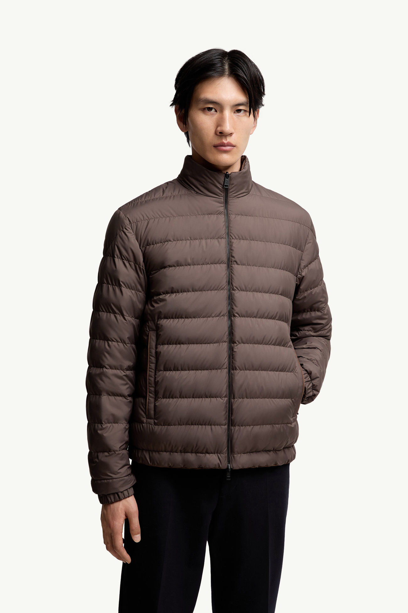 Cernay Reversible Short Down Jacket Men Brown Moncler 5