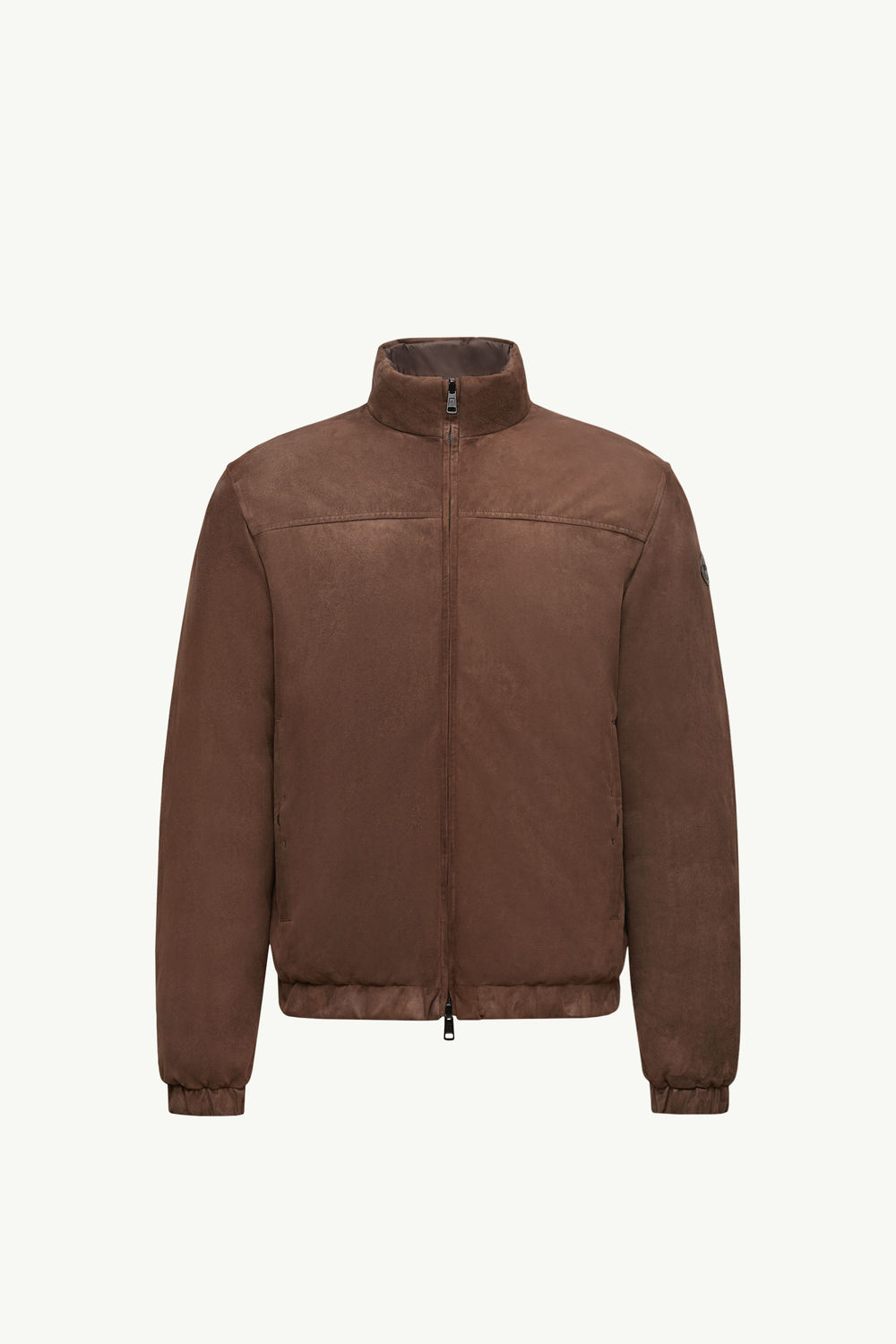 Cernay Reversible Short Down Jacket Men Brown Moncler 2