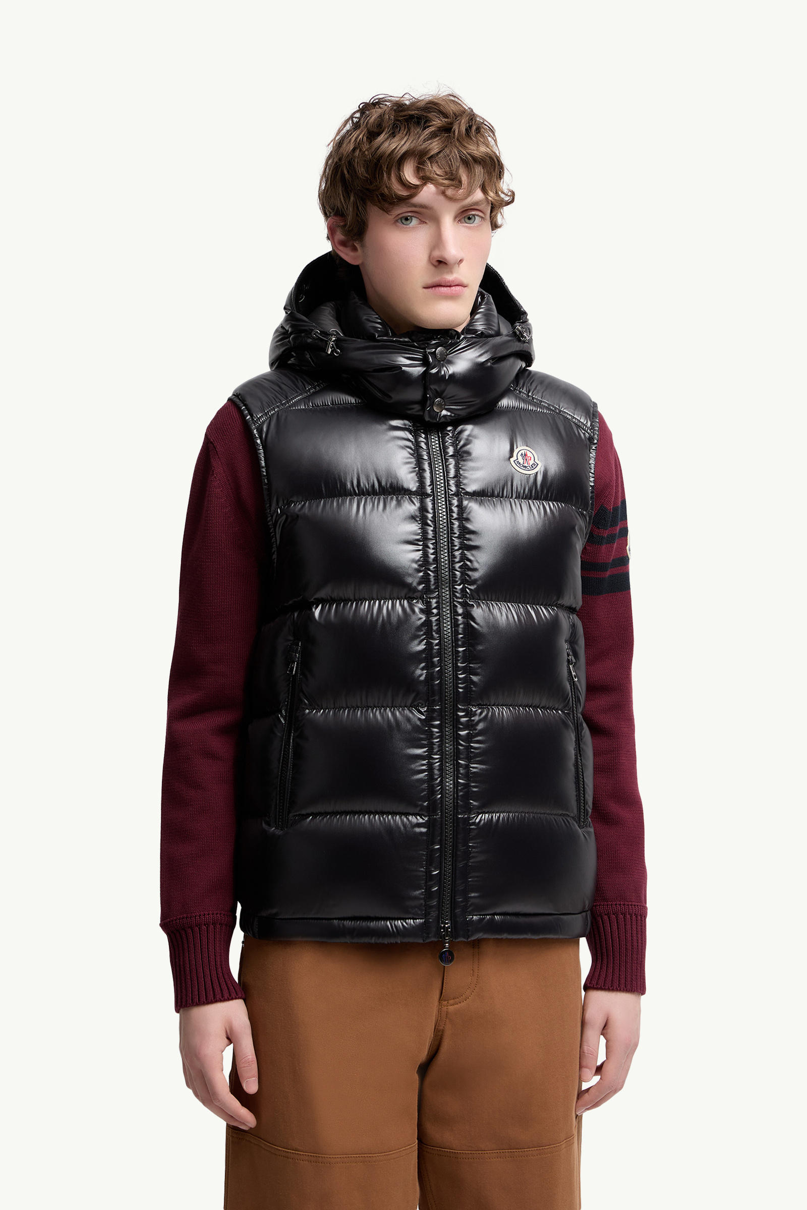 Bormes Hooded Down Gilet Men Black Moncler 3
