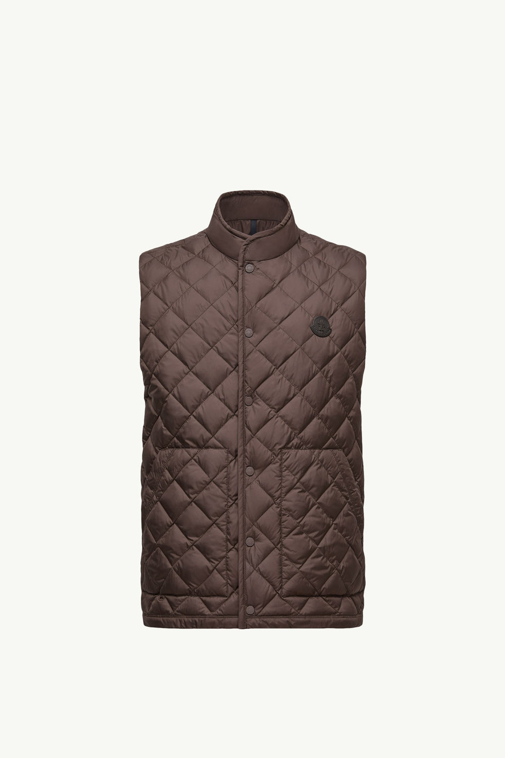Lycope菱形絎縫羽絨背心 男士 啡色 Moncler 2