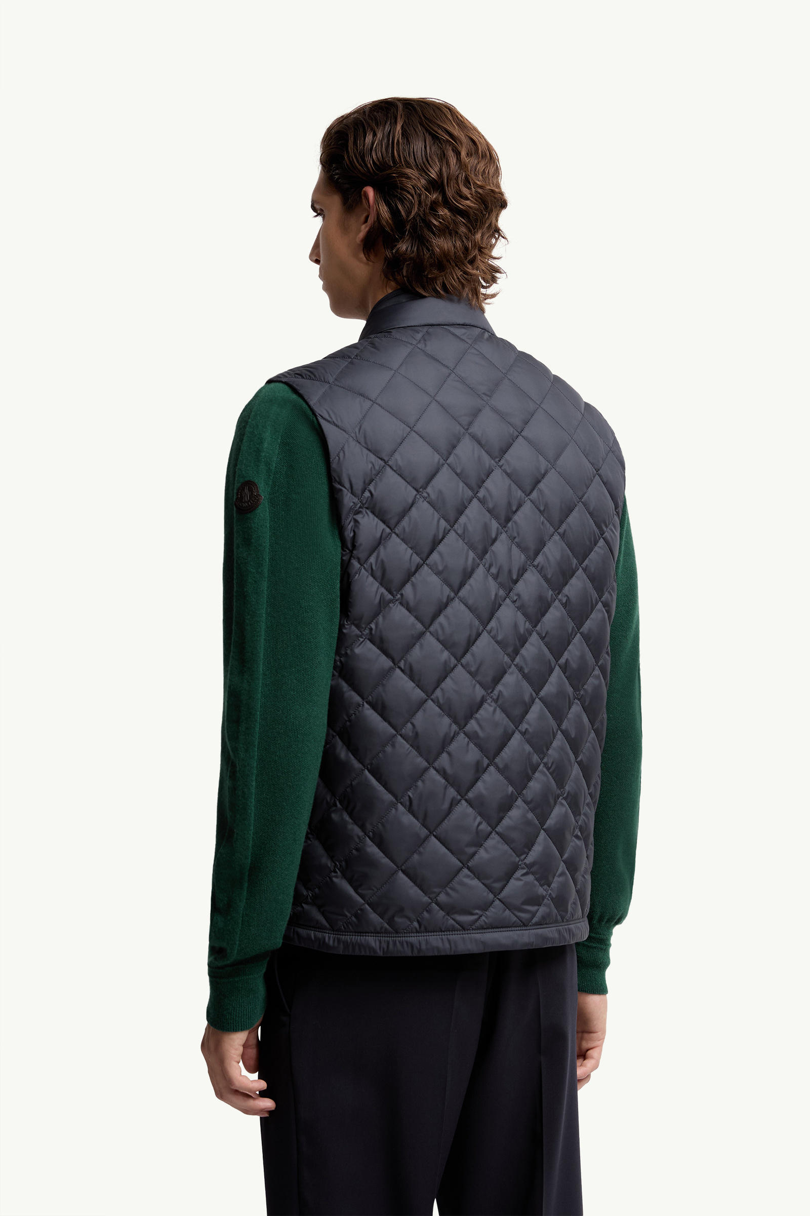 Lycope Diamond-Quilted Down Gilet Men Blue Moncler 4