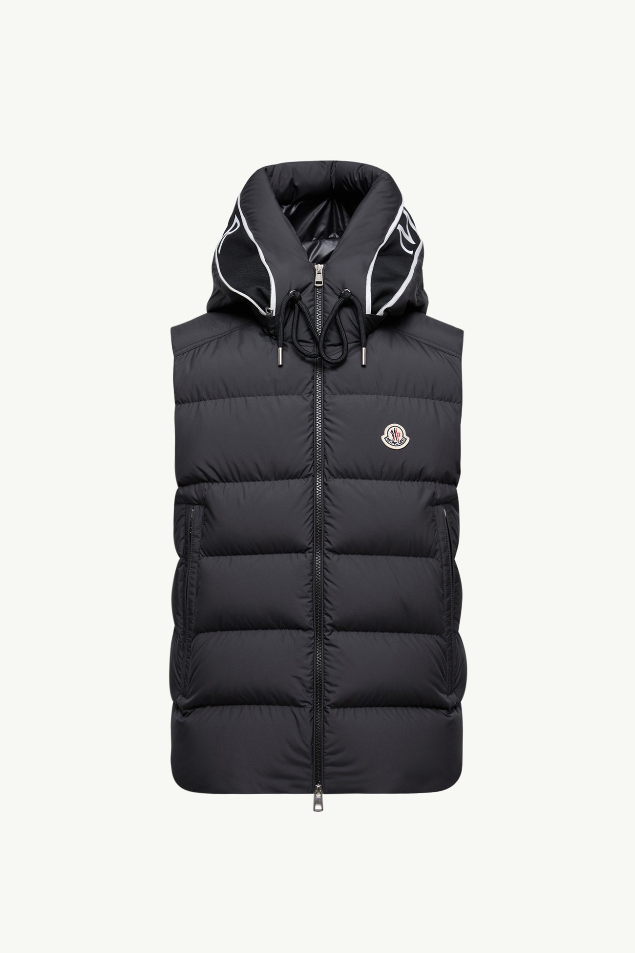 Cardamine Hooded Down Gilet Men Black Moncler 2