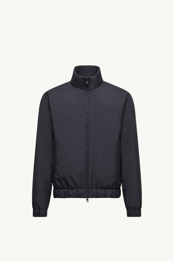 Luserna Short Down Jacket Men Navy Blue Moncler 2