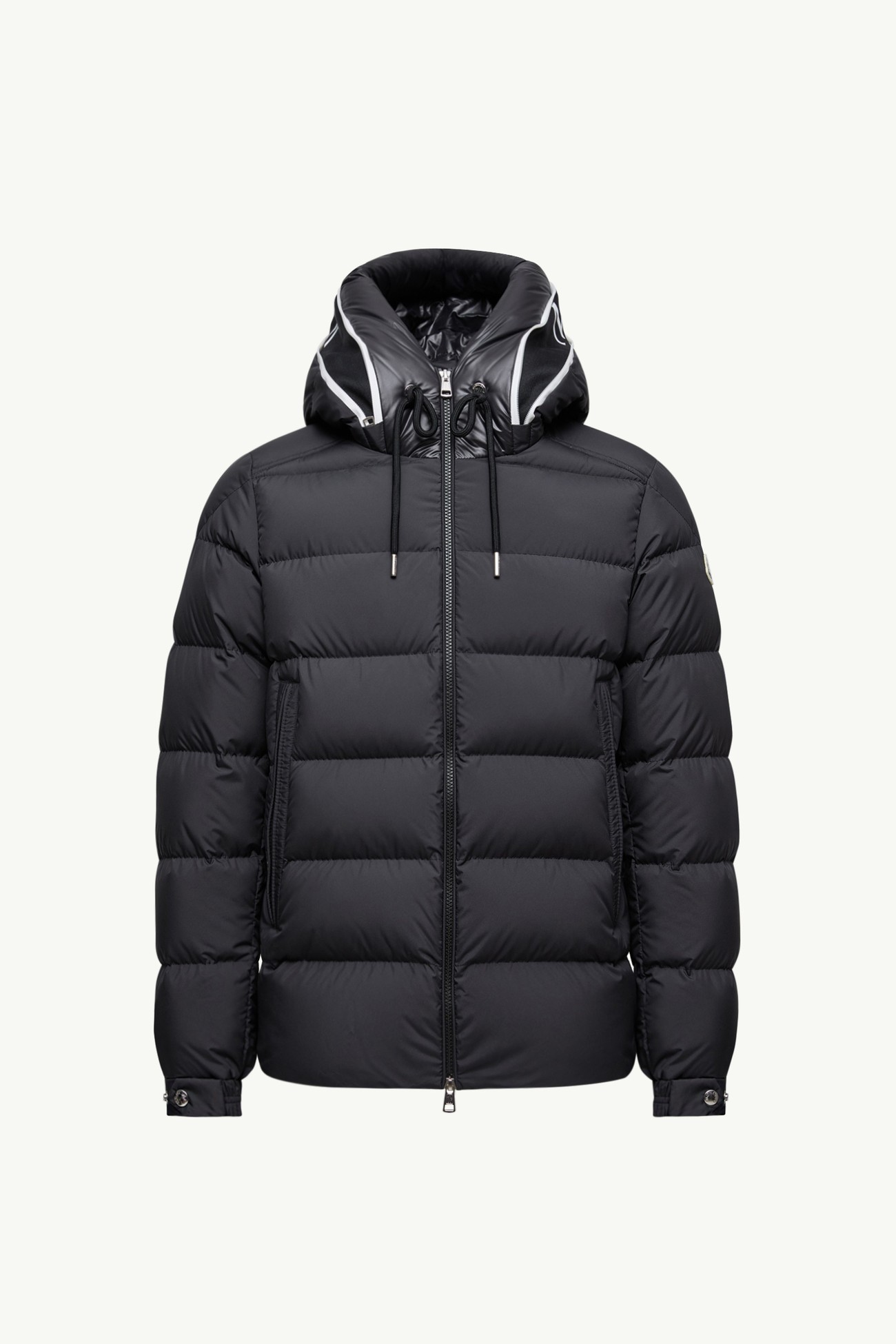 Cardere男士连帽短款羽绒夹克外套 男士 黑色 Moncler 2
