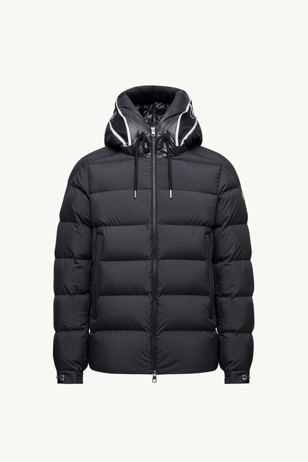 Piumino corto Cardere con cappuccio Uomo Nero Moncler 2
