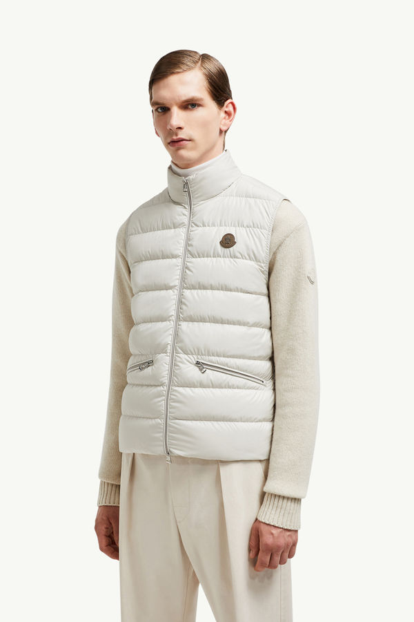 Treompan Down Gilet Men Off White Moncler 3