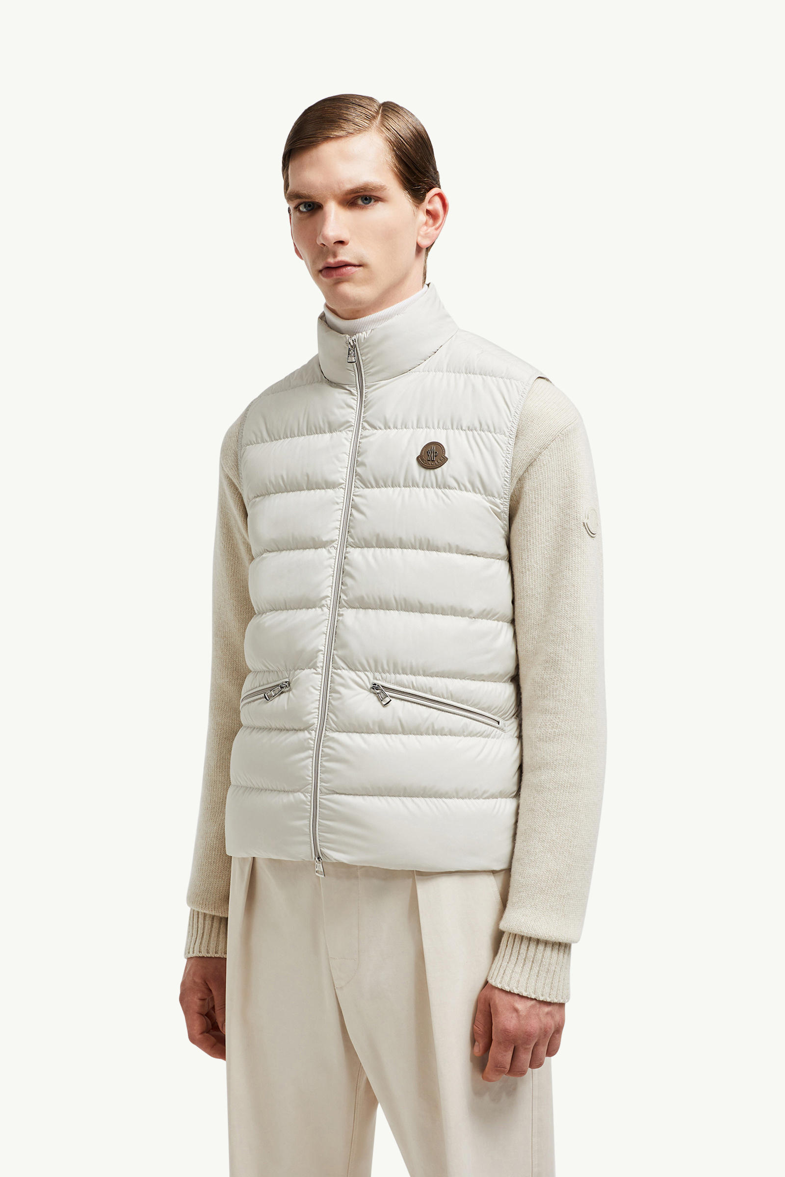 Treompan Down Gilet Men Off White Moncler 3