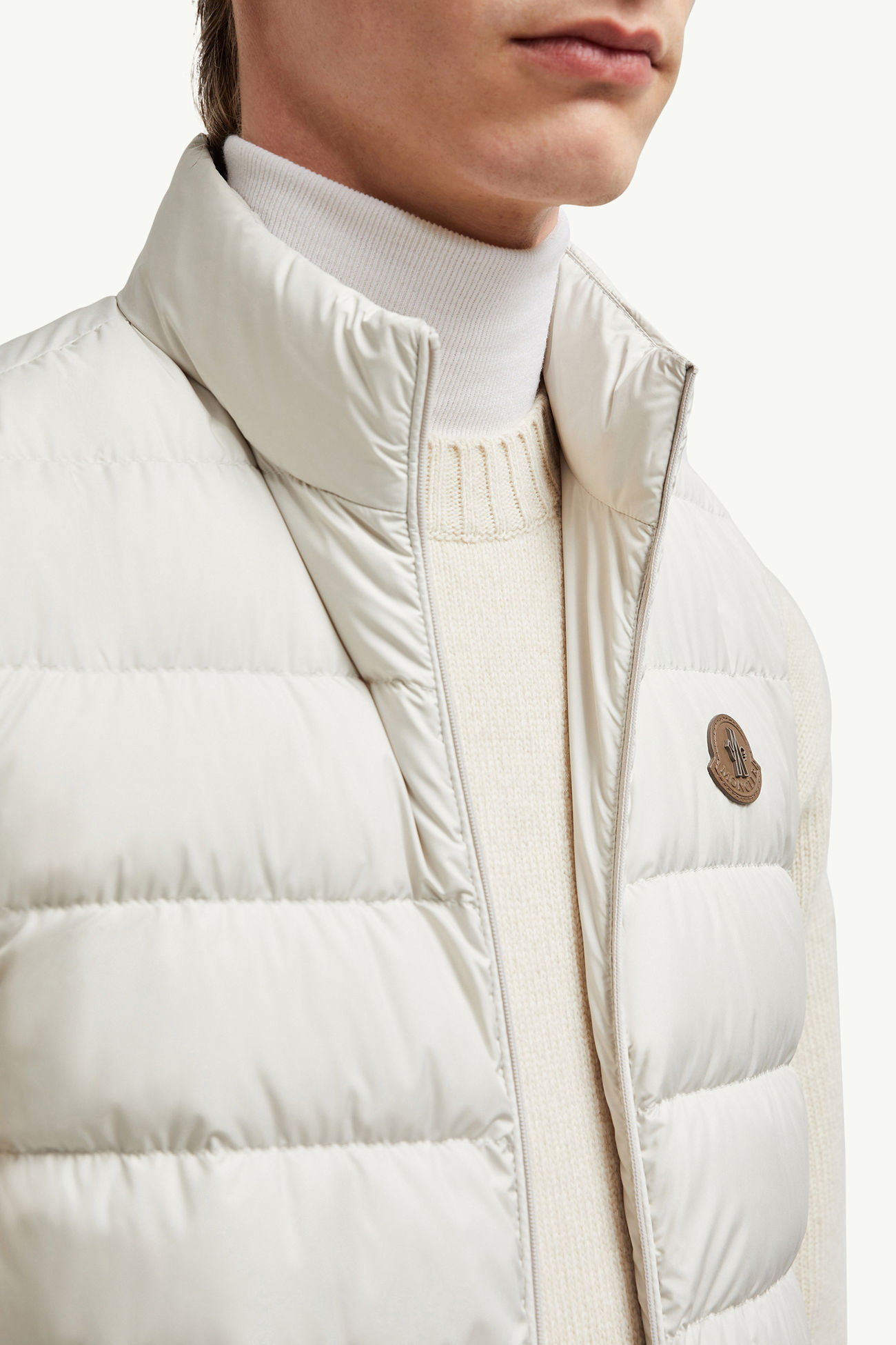 Treompan羽絨背心 男士 灰白色 Moncler 5