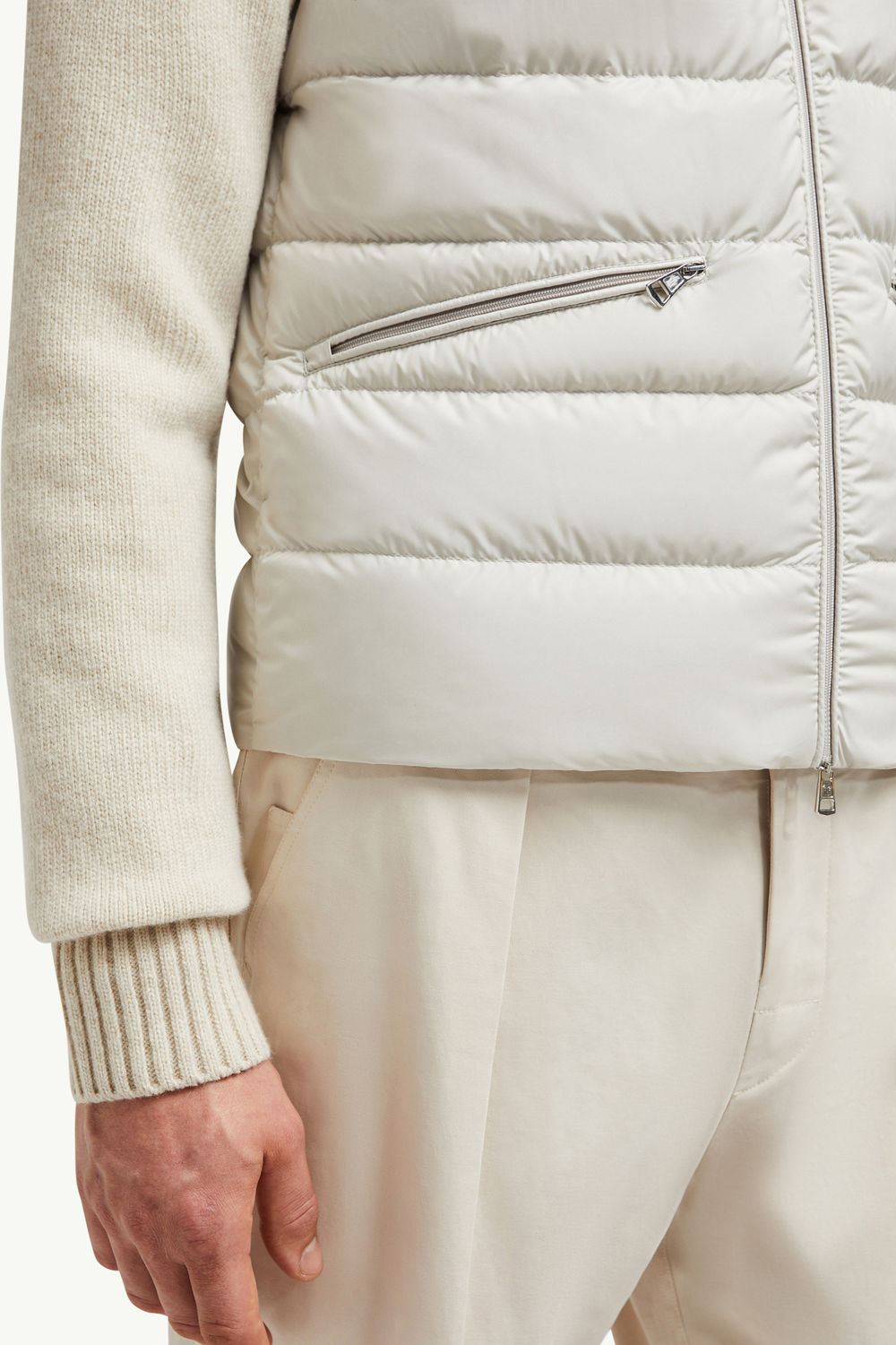 Treompan Down Gilet Men Off White Moncler 6