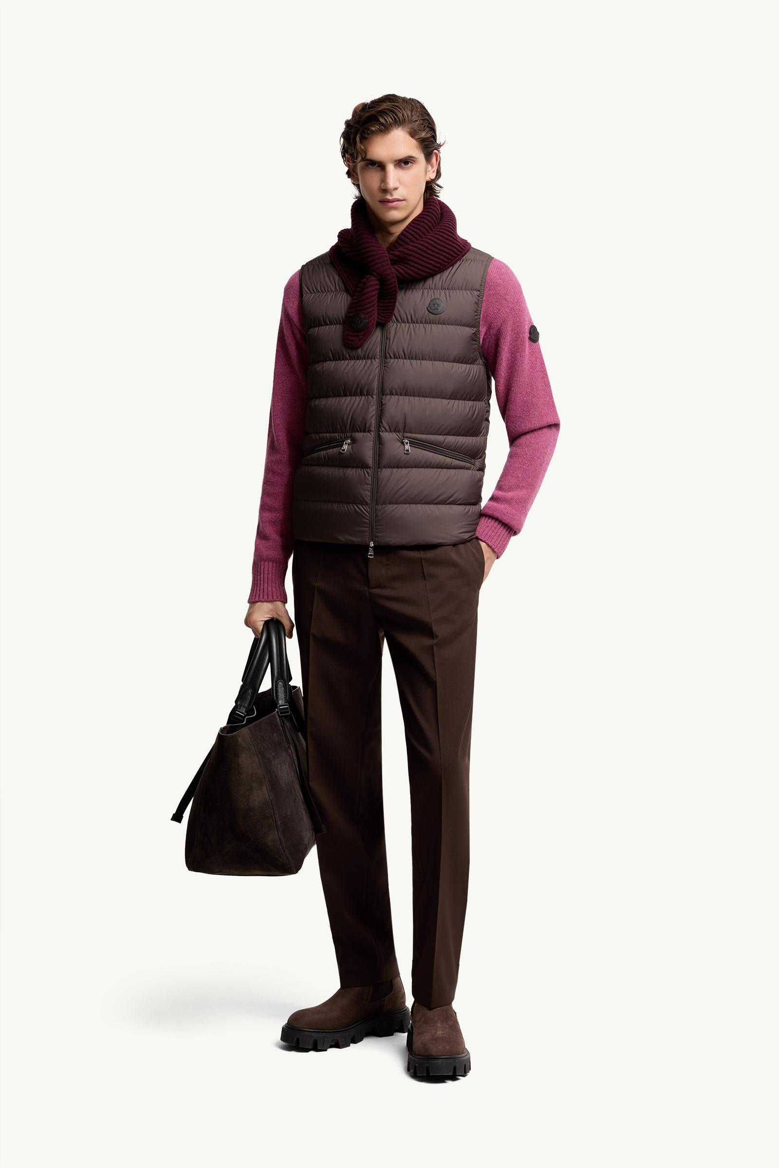 Brown Treompan Down Vest - Vests for Men | Moncler US