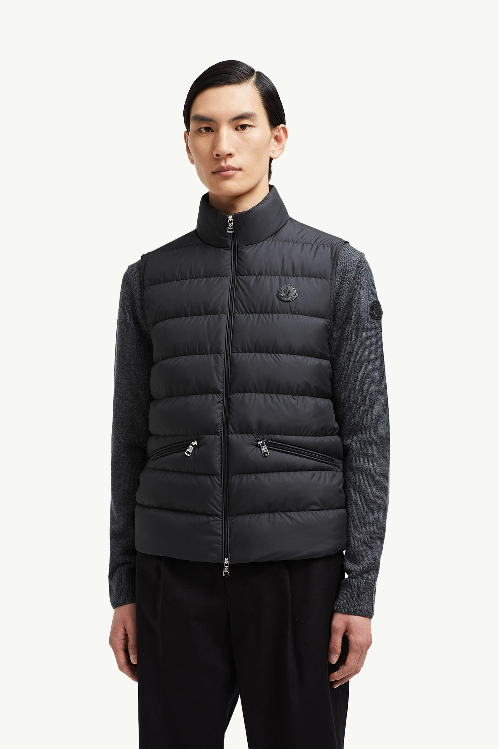Treompan Down Gilet Men Black Moncler 3